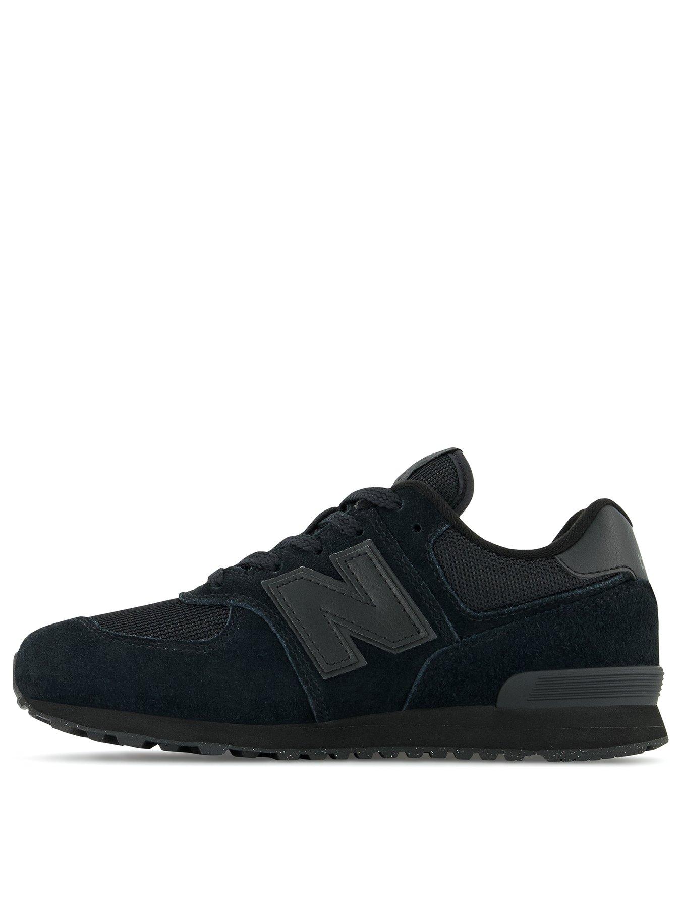 Image 3 of 6 of New Balance Junior 574 Trainers - Black