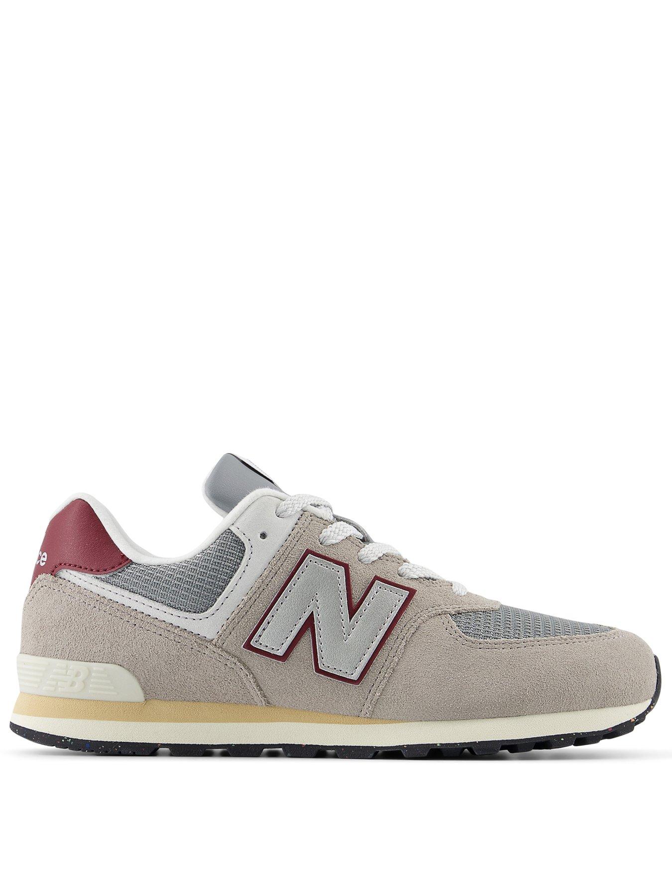 Image 1 of 6 of New Balance Junior 574 Trainers - Grey