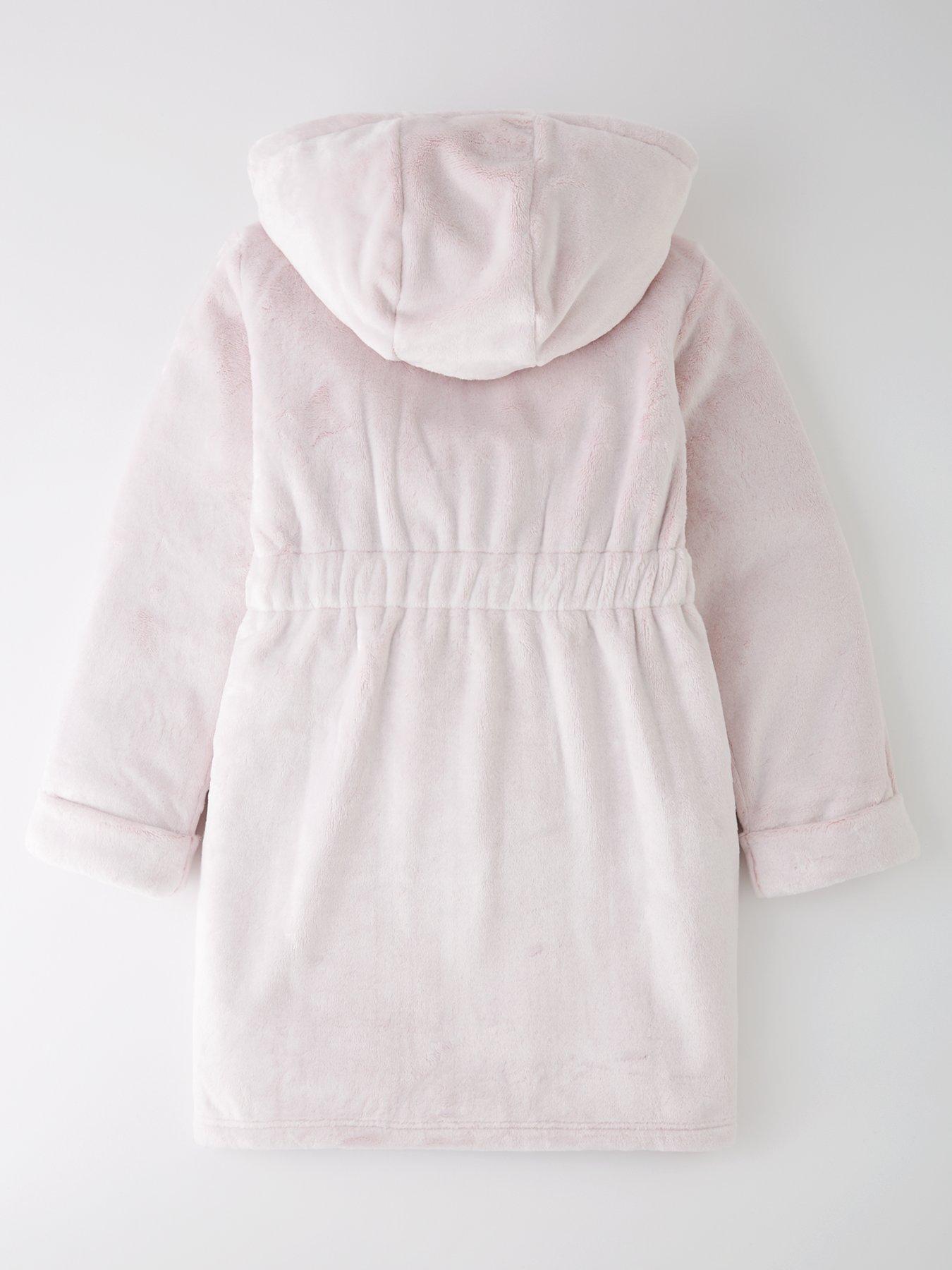 Image 2 of 4 of The Very Collection Girls Premium Robe - Pink