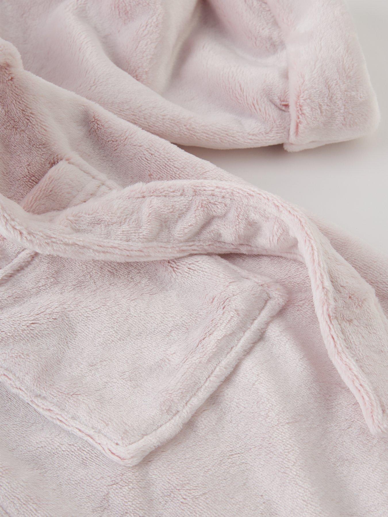 Image 4 of 4 of The Very Collection Girls Premium Robe - Pink