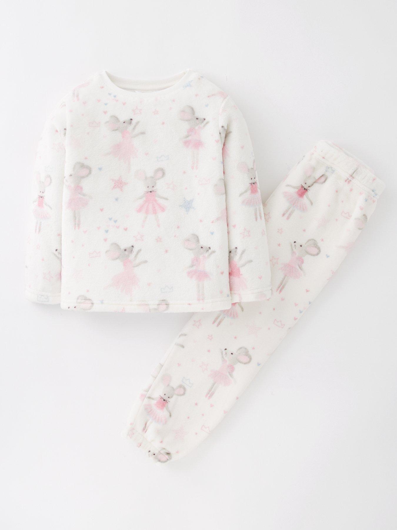 The Very Collection Girls Fairy Mouse Pyjamas - Print