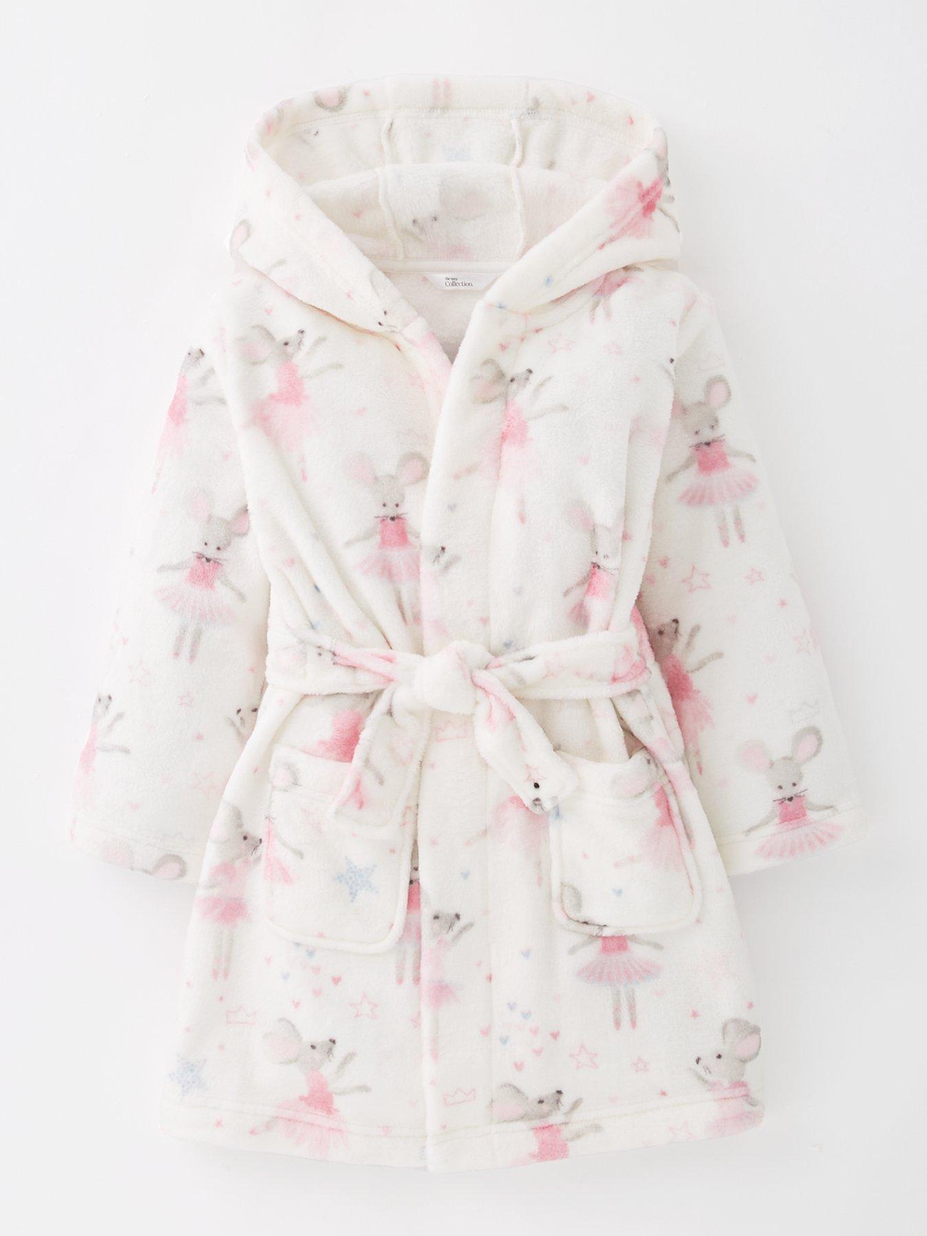The Very Collection Girls Fairy Mouse Dressing Gown - Print