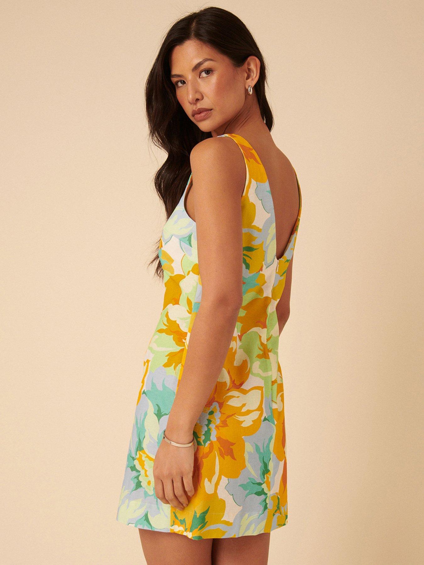 Image 2 of 4 of Nobodys Child Freya Mini Dress - Multi