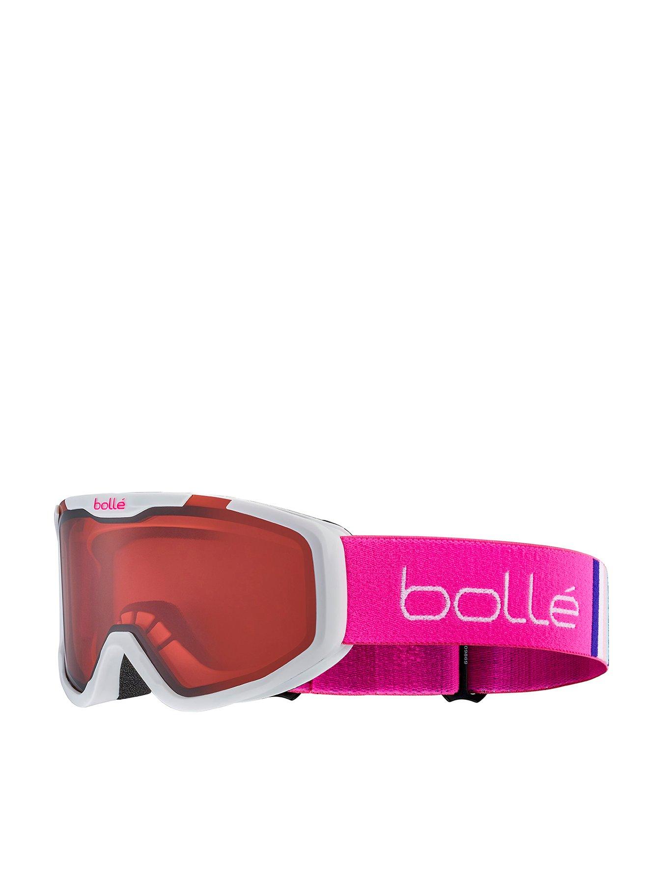 Bolle Junior Girls Rocket Ski Goggles - Pink/White