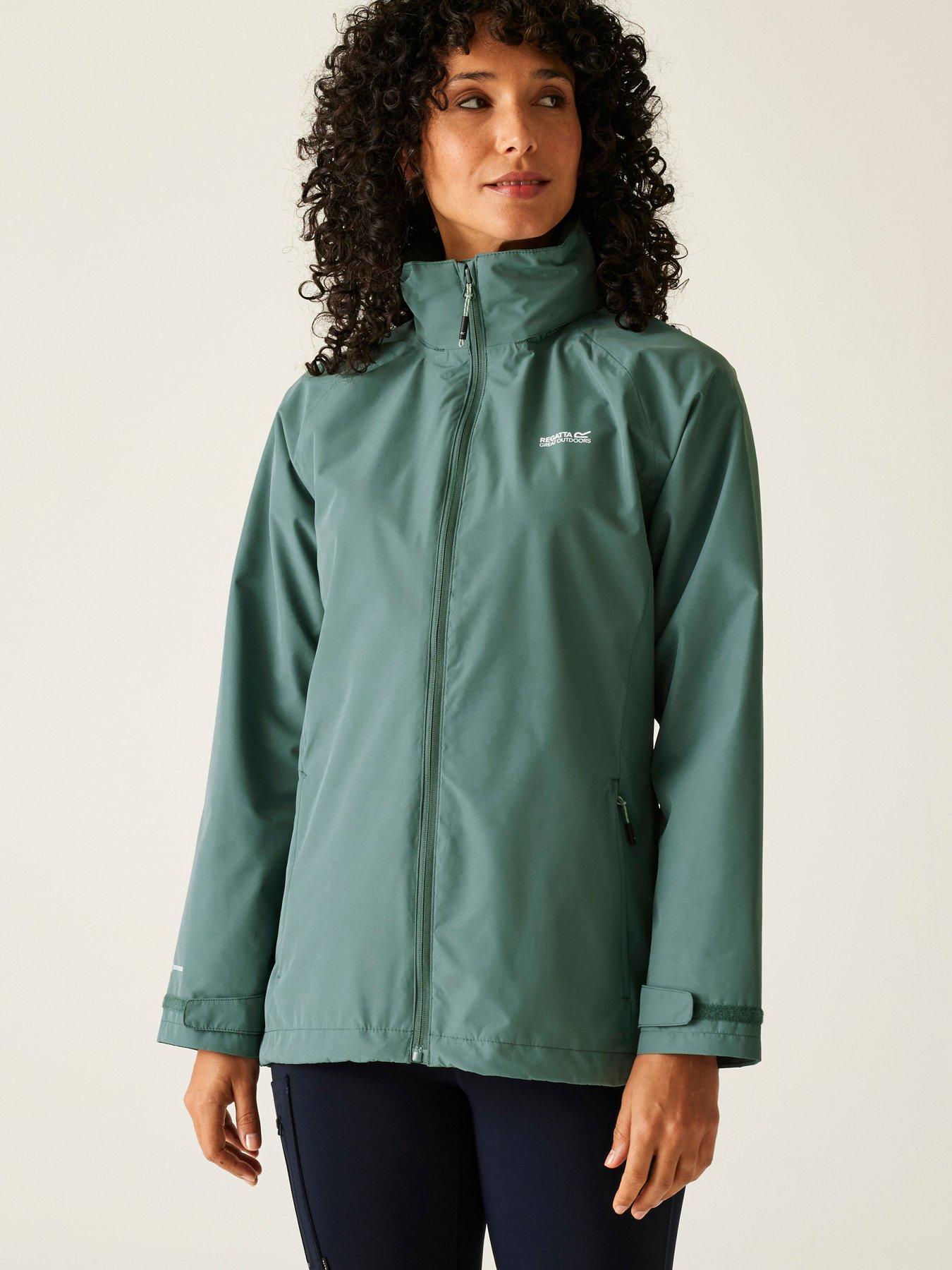 regatta-womens-dayshall-waterproof-shell-jacket-green