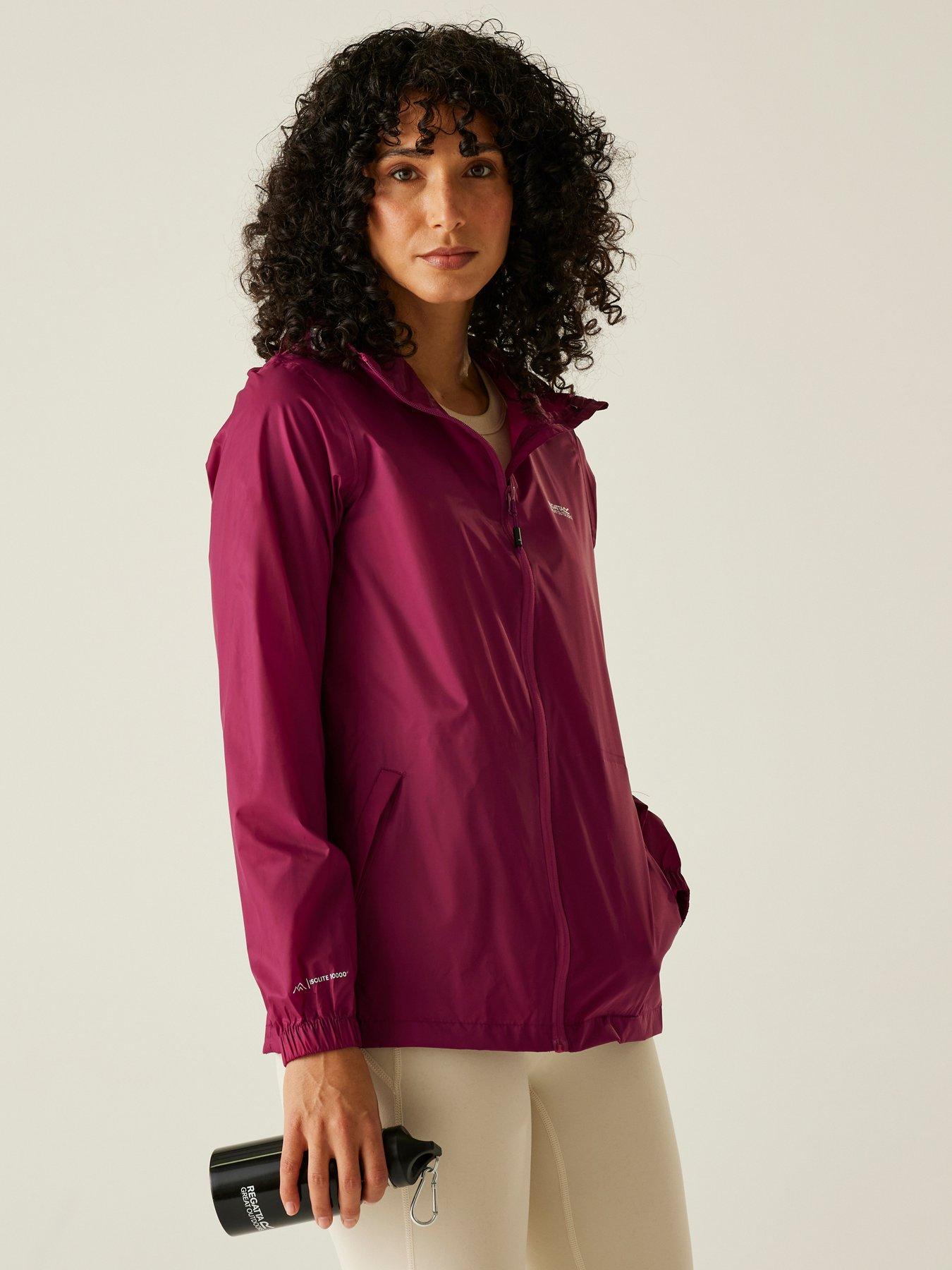 Regatta Womens Pack It Iii Waterproof Shell Jacket  - Purple
