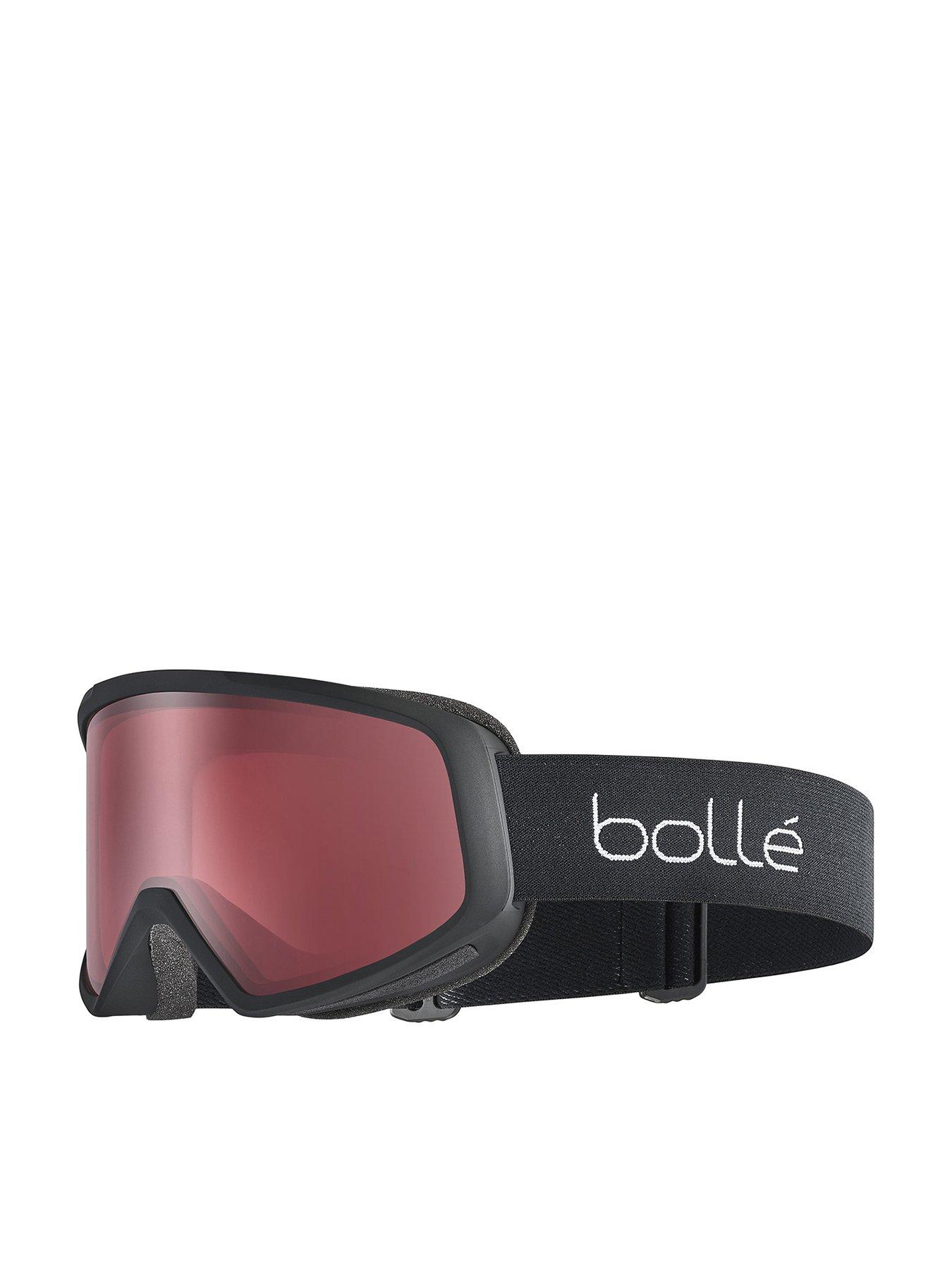 Bolle Adults Unisex Bedrock Ski Goggles - Black/Red