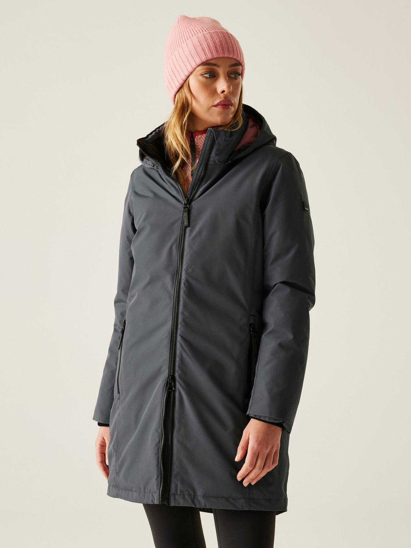 Regatta Womens Marron Waterproof Insulated Jacket - Grey