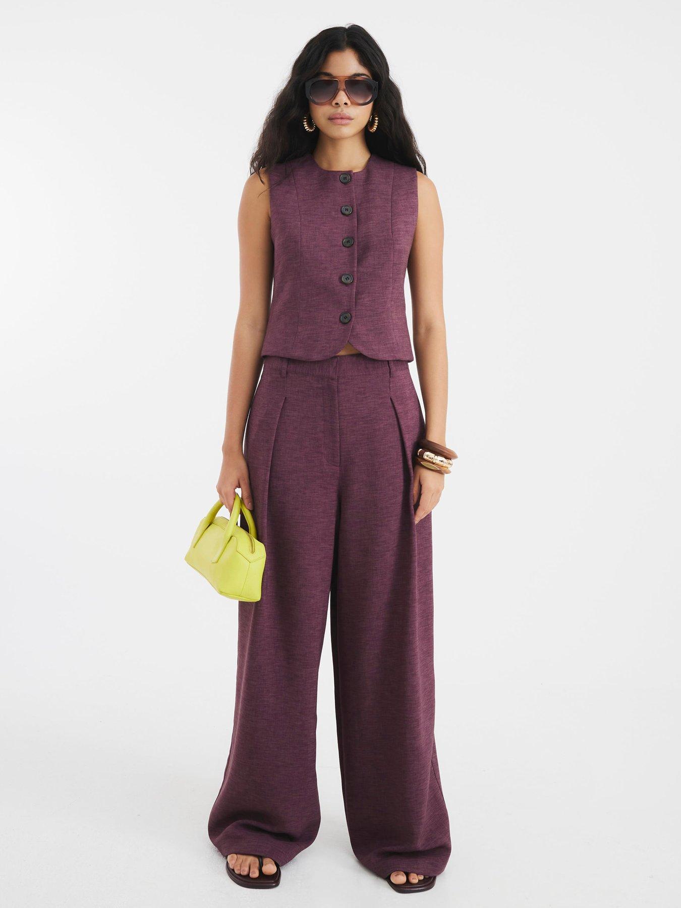 River Island Embellished Trim Floral Resort Bottom only
