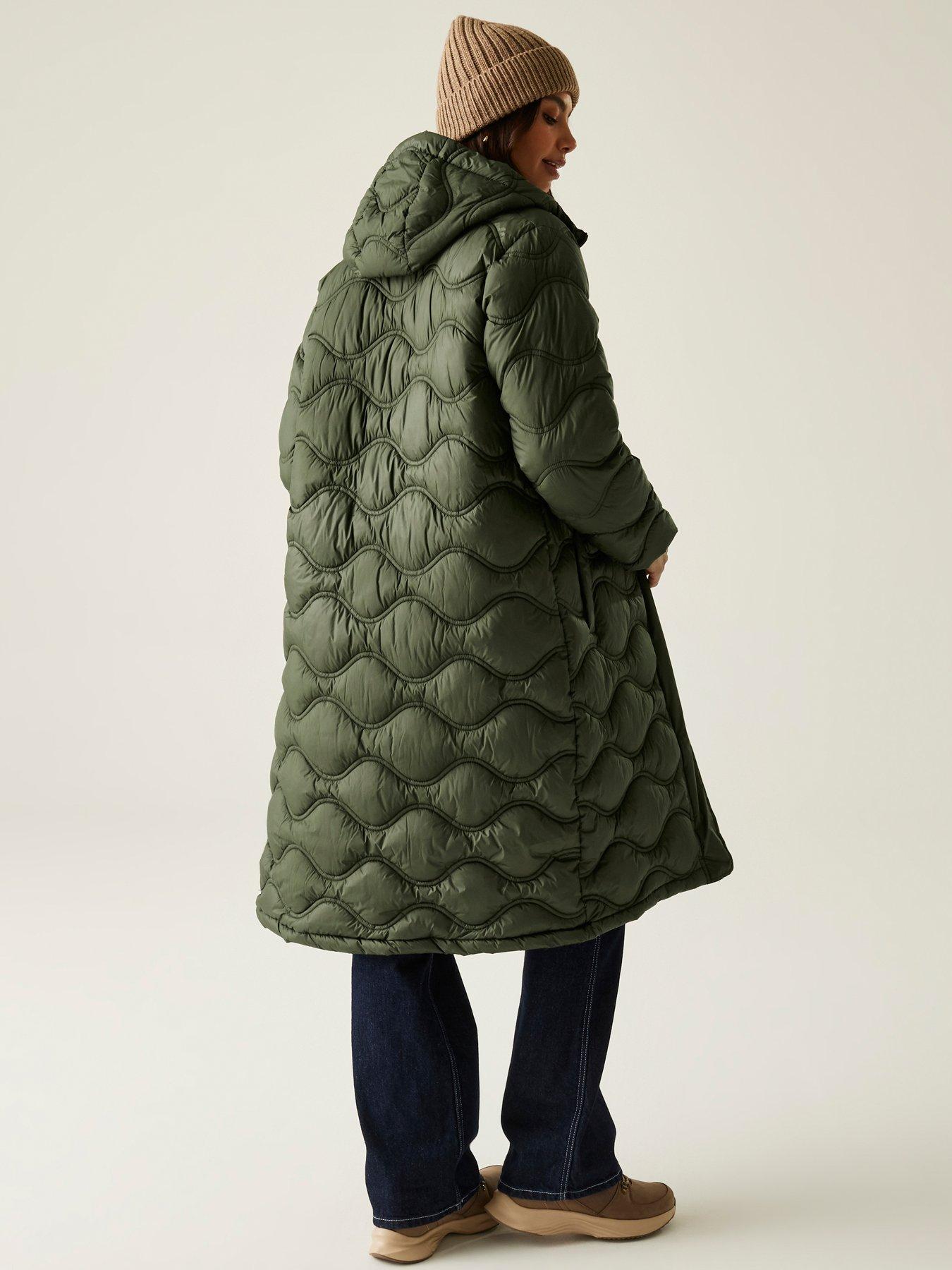 Image 2 of 6 of Regatta Womens Embrie Padded Jacket - Green