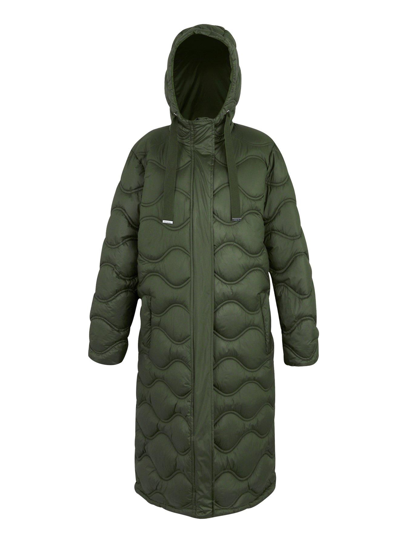 Image 5 of 6 of Regatta Womens Embrie Padded Jacket - Green