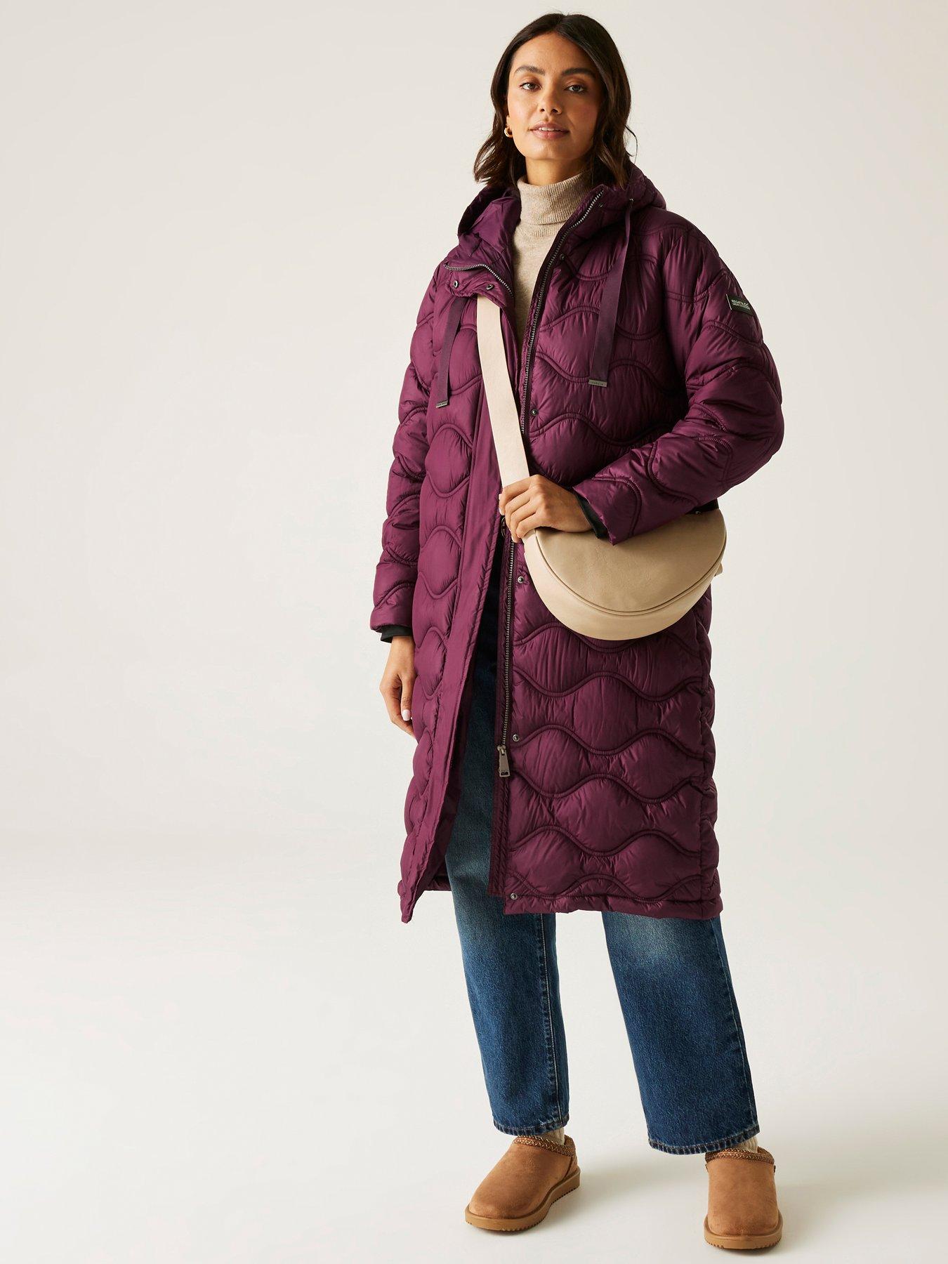 Regatta Womens Embrie Padded Jacket - Purple