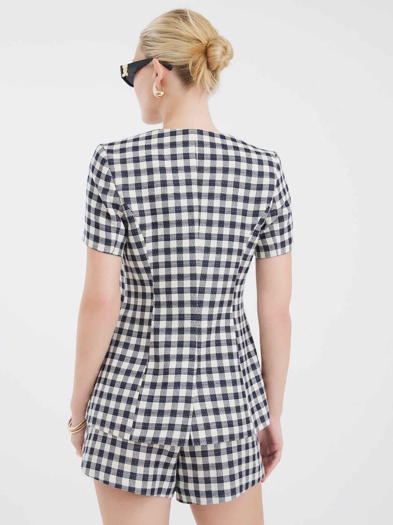 Image 2 of 4 of River Island Crop Sleeve Jacket - Black