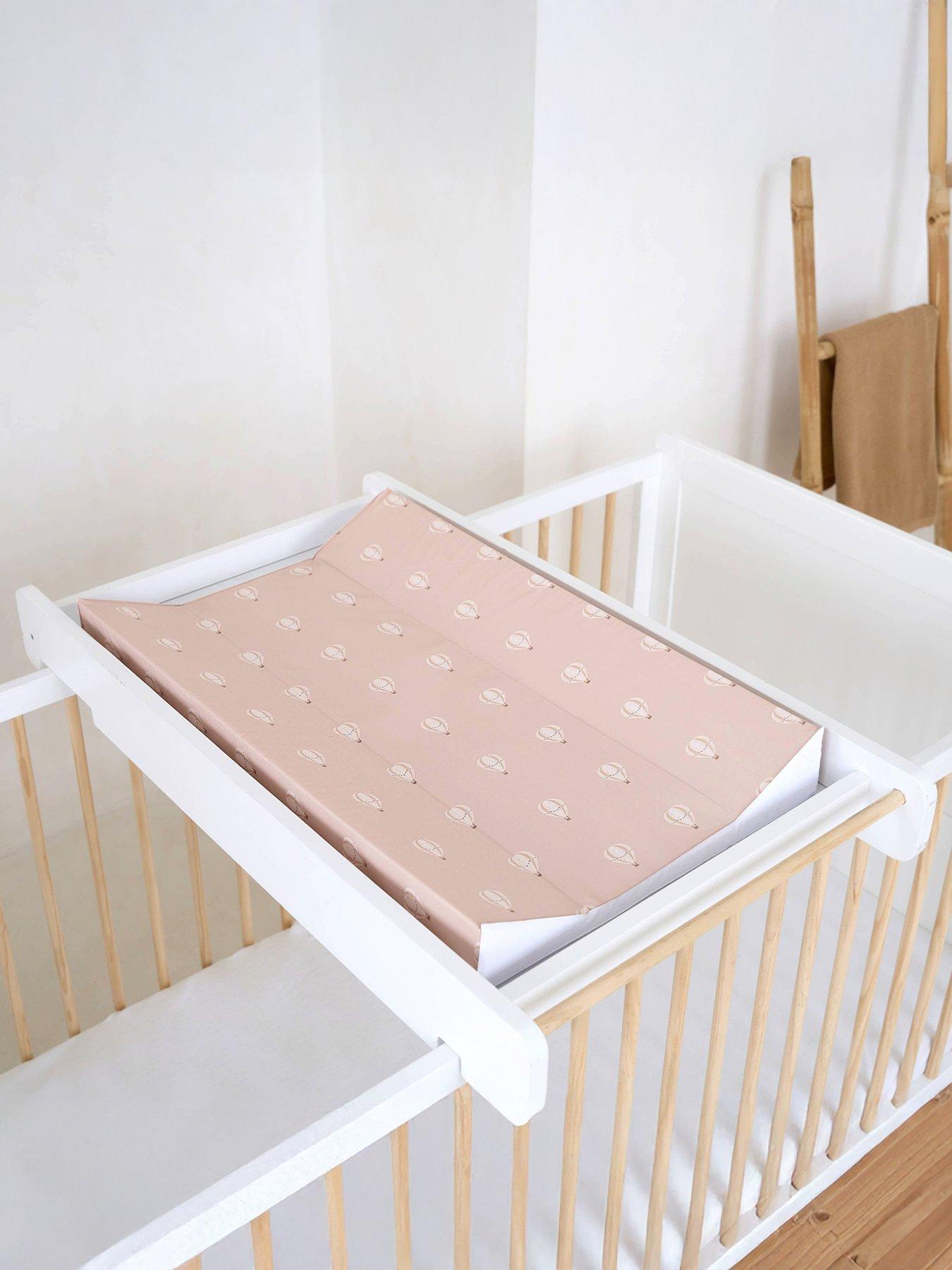 Clair De Lune Anti Roll Wedge Changing Mat - Hot Air Balloon