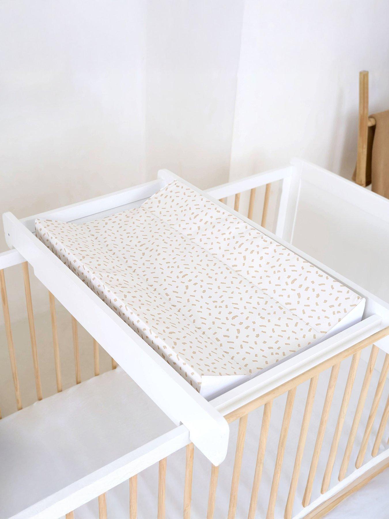 Clair De Lune Anti Roll Wedge Changing Mat - Dash