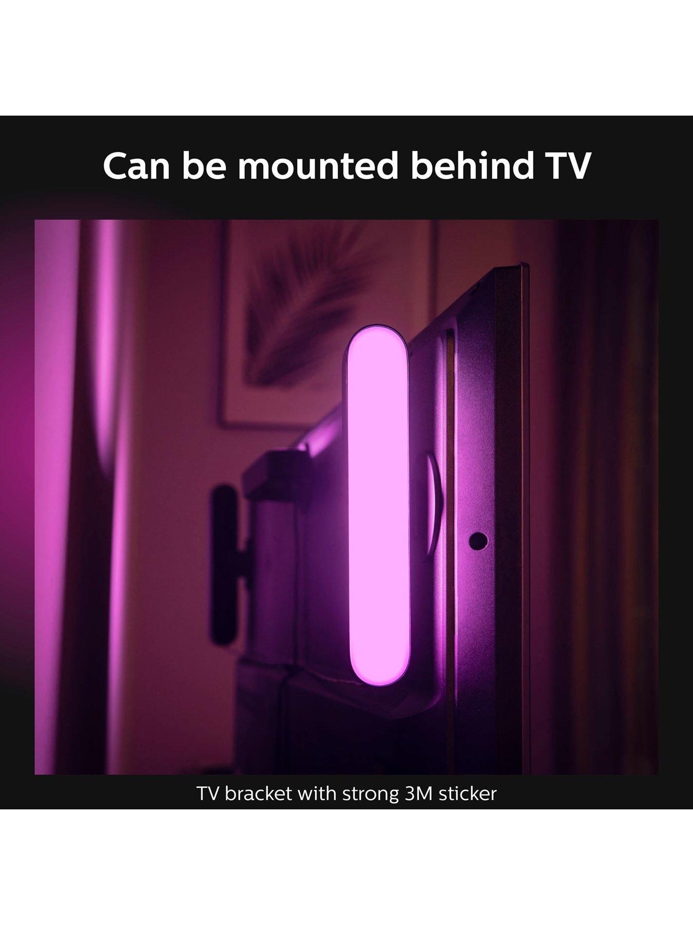 Philips Hue Sync Box Gen 2 with Play Bar 2 Pack | Very
