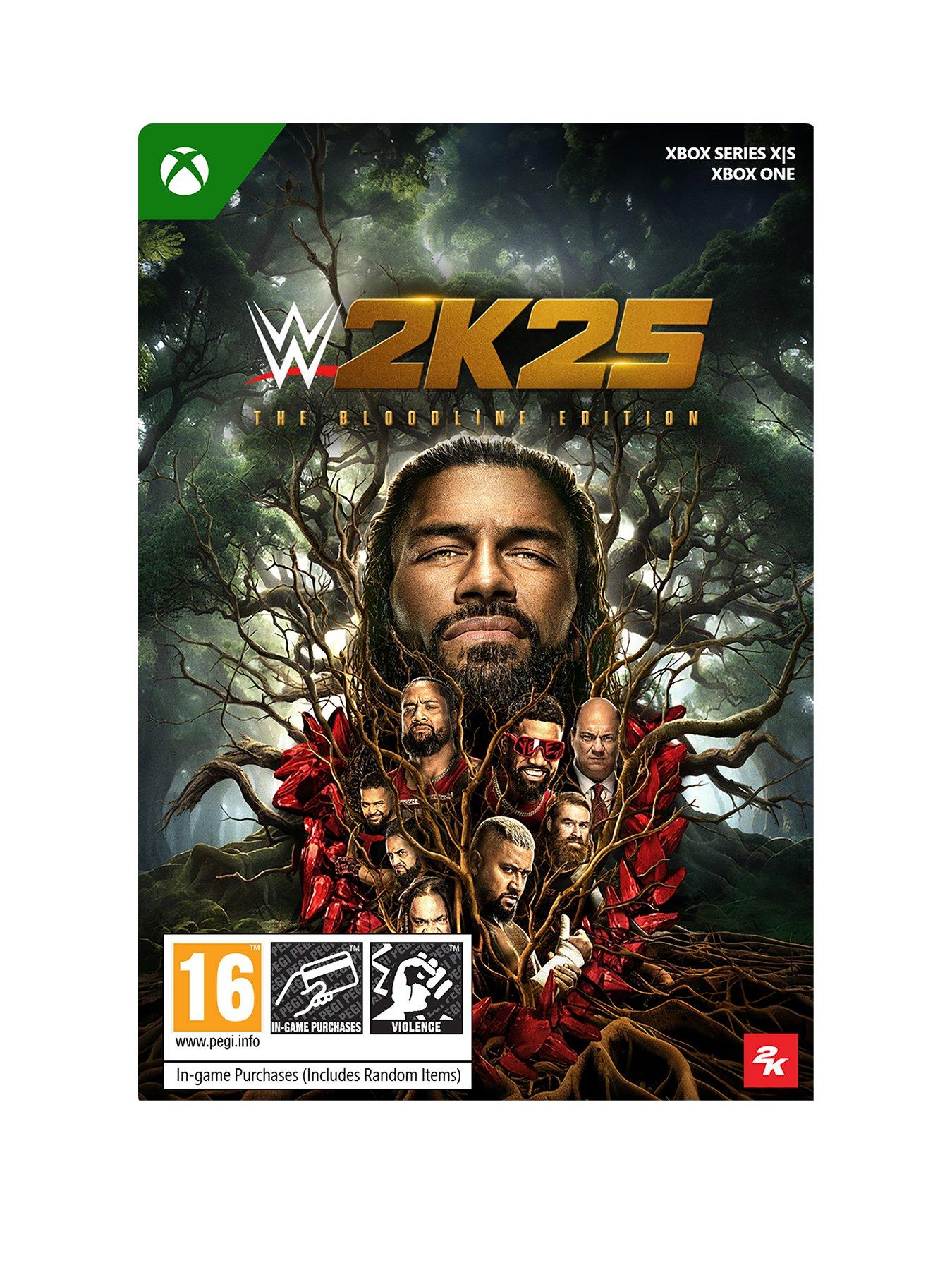 Xbox WWE 2K25: The Bloodline Edition for Xbox Series X  &  Xbox One (Digital Download)