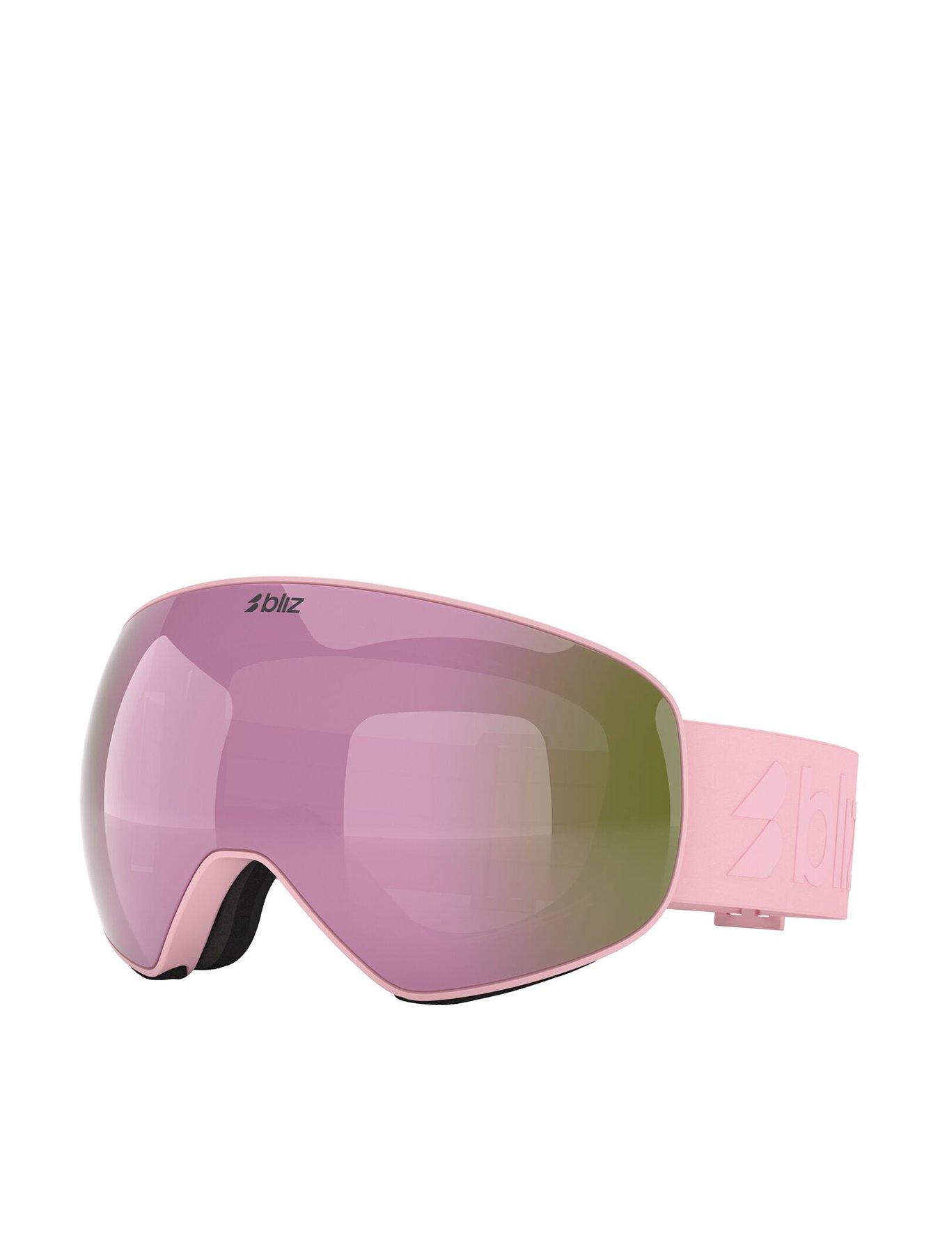 Bliz Womens Floz Medium Ski Goggles - Pink