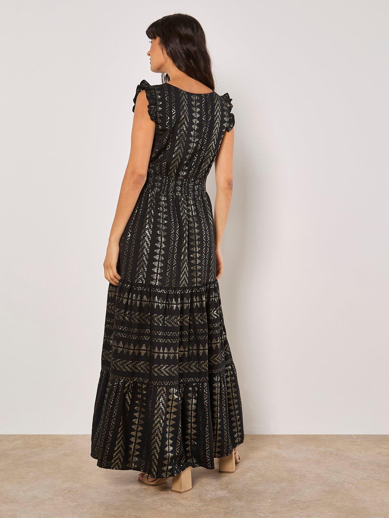 apricot black lace dress Gothic Apricot And Black Butterfly Lace Wedding Dress... From Babynice666,  Rs.10,487.75