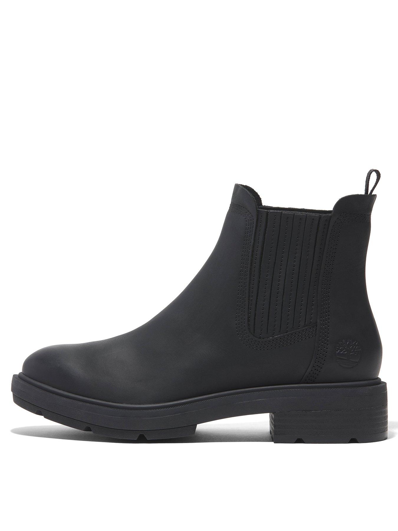 Image 1 of 7 of Timberland Brimfield Mid Chelsea Boot Full Grain - Black