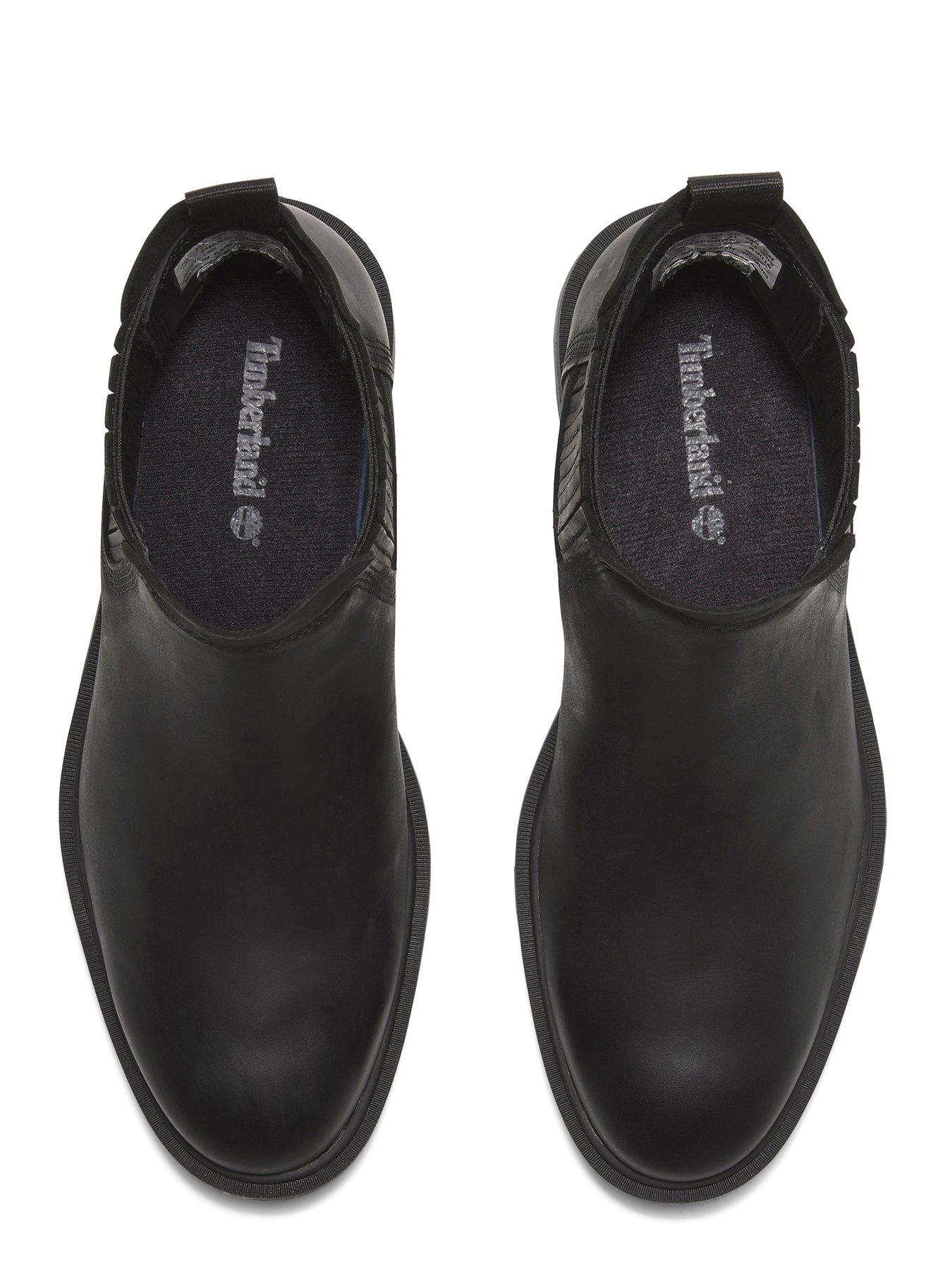 Image 4 of 7 of Timberland Brimfield Mid Chelsea Boot Full Grain - Black