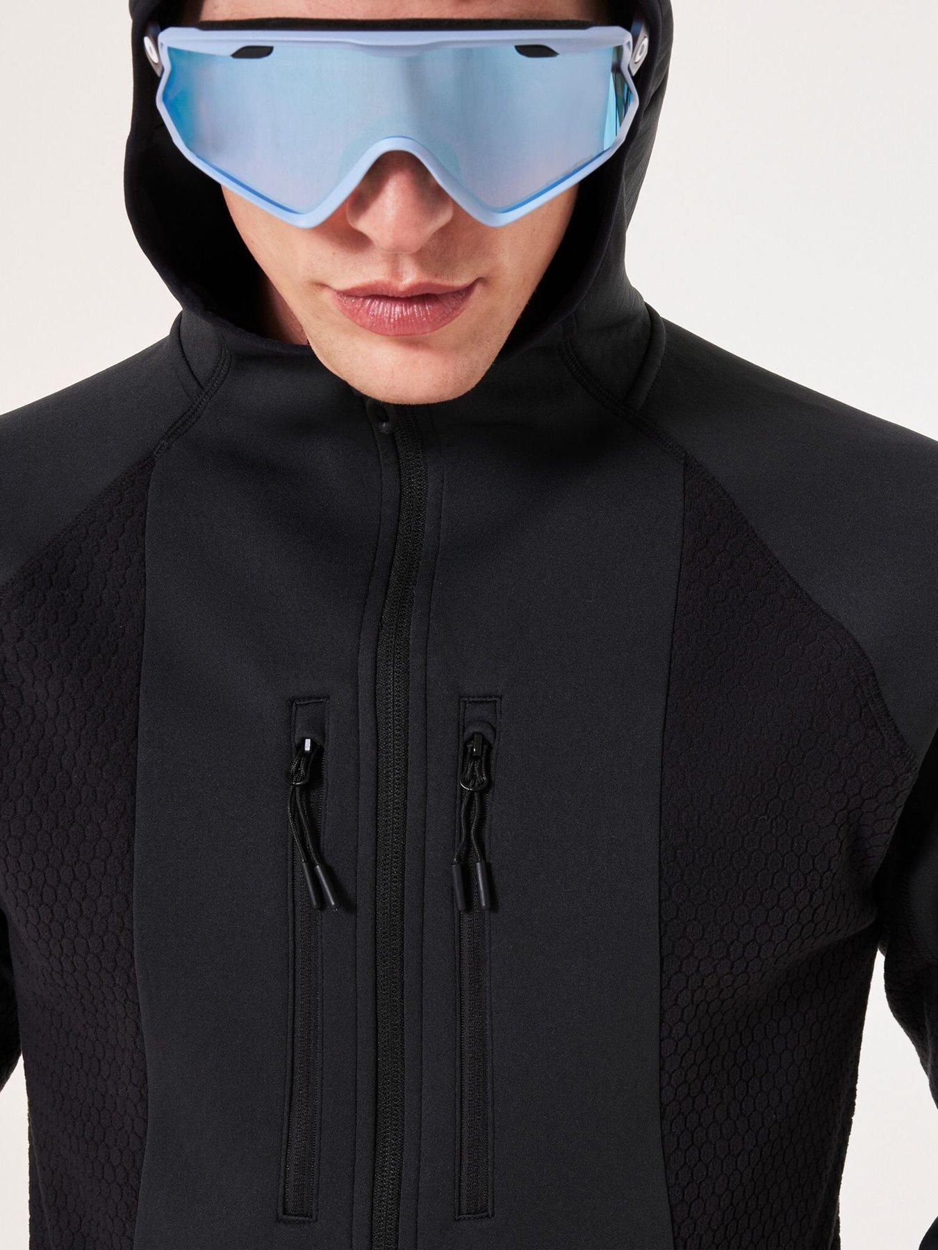 Image 5 of 6 of Oakley Mens Drift Tech Fleece Hoodie - Black