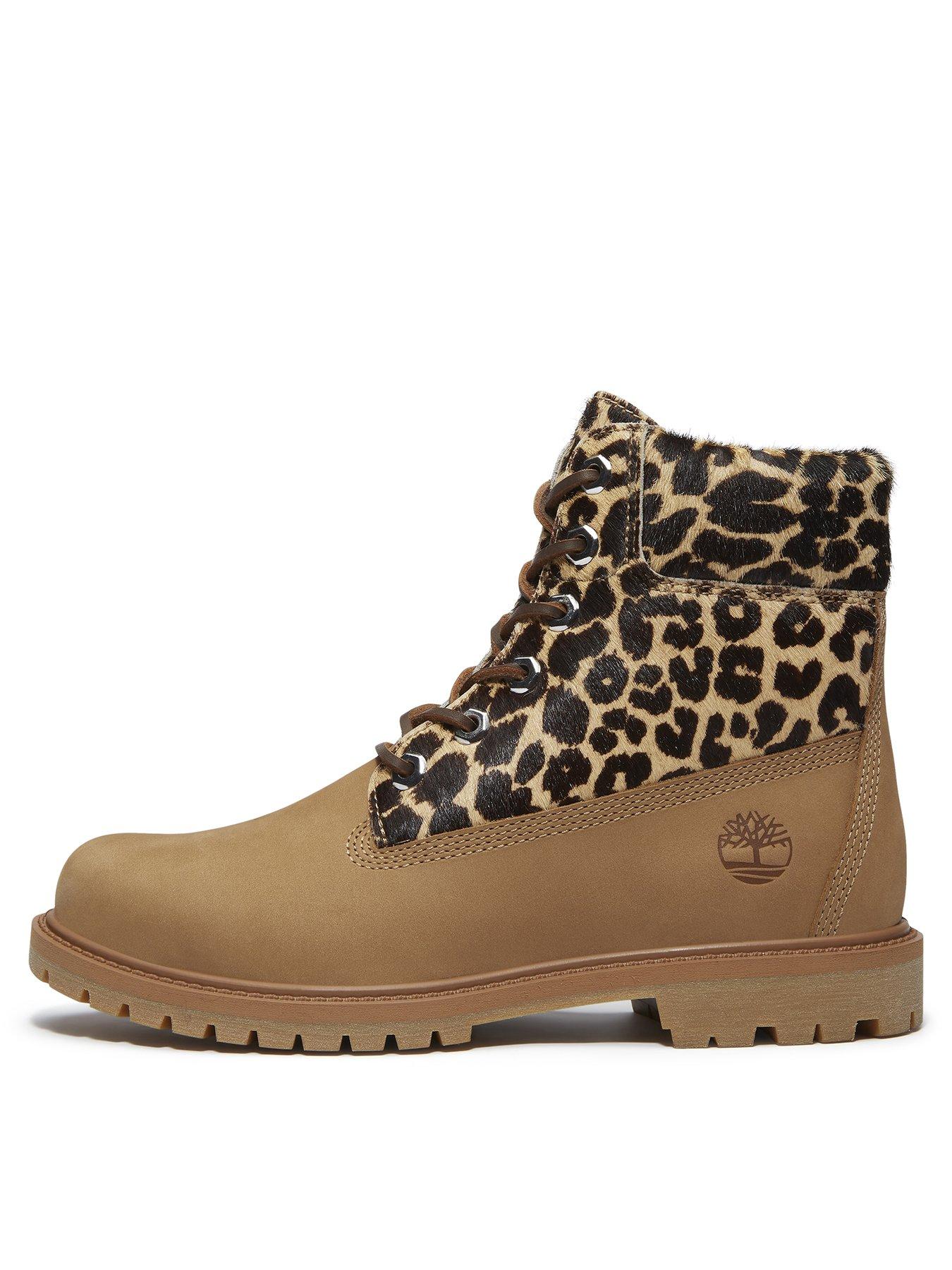 undefined Premium 6-Inch Lace Boot - Beige