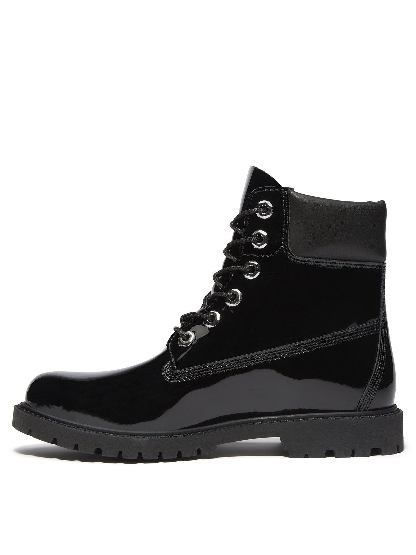 Timberland Premium 6 In Lace Waterproof Boot Patent Leather