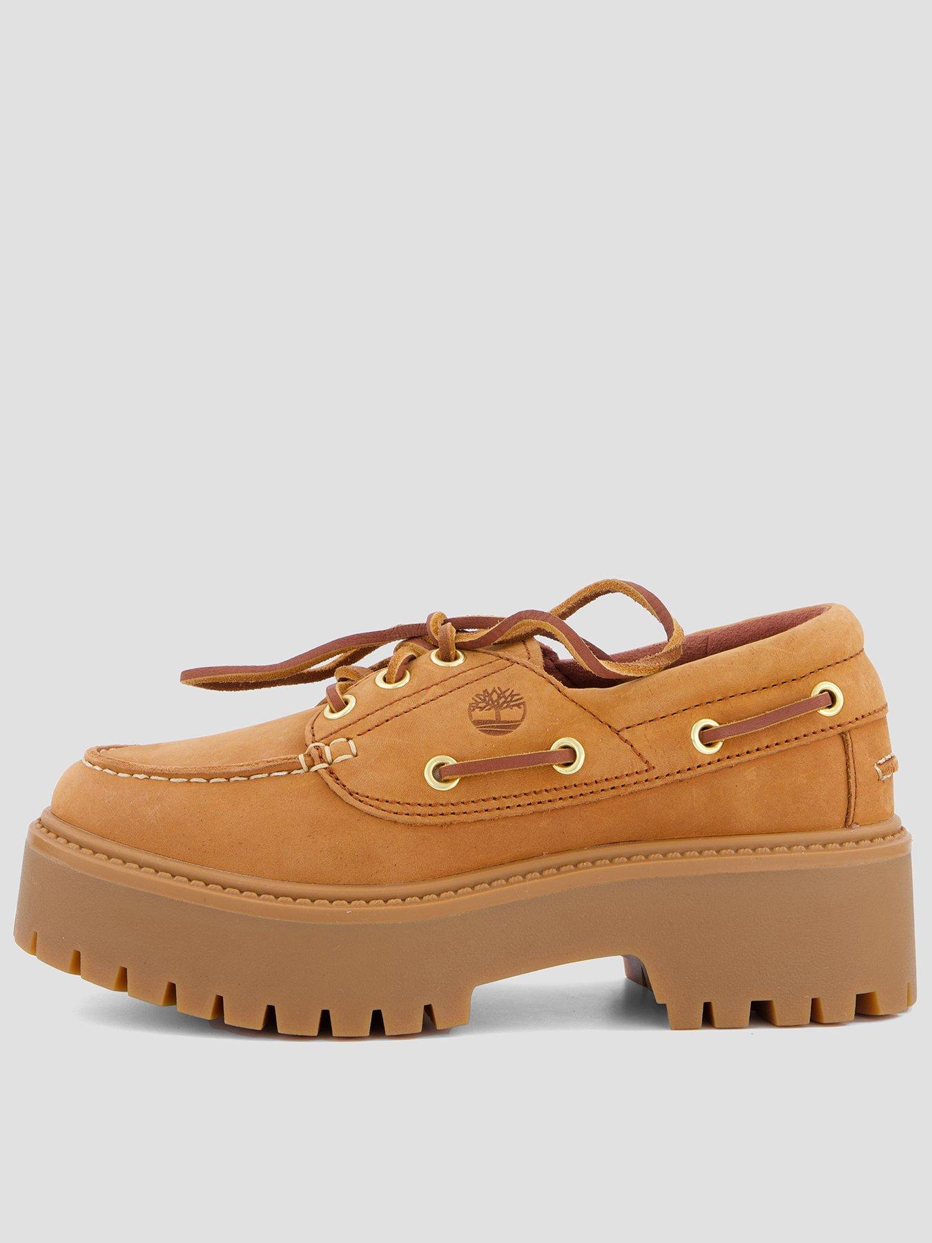 Timberland Stone Street Boat Shoes - Beige