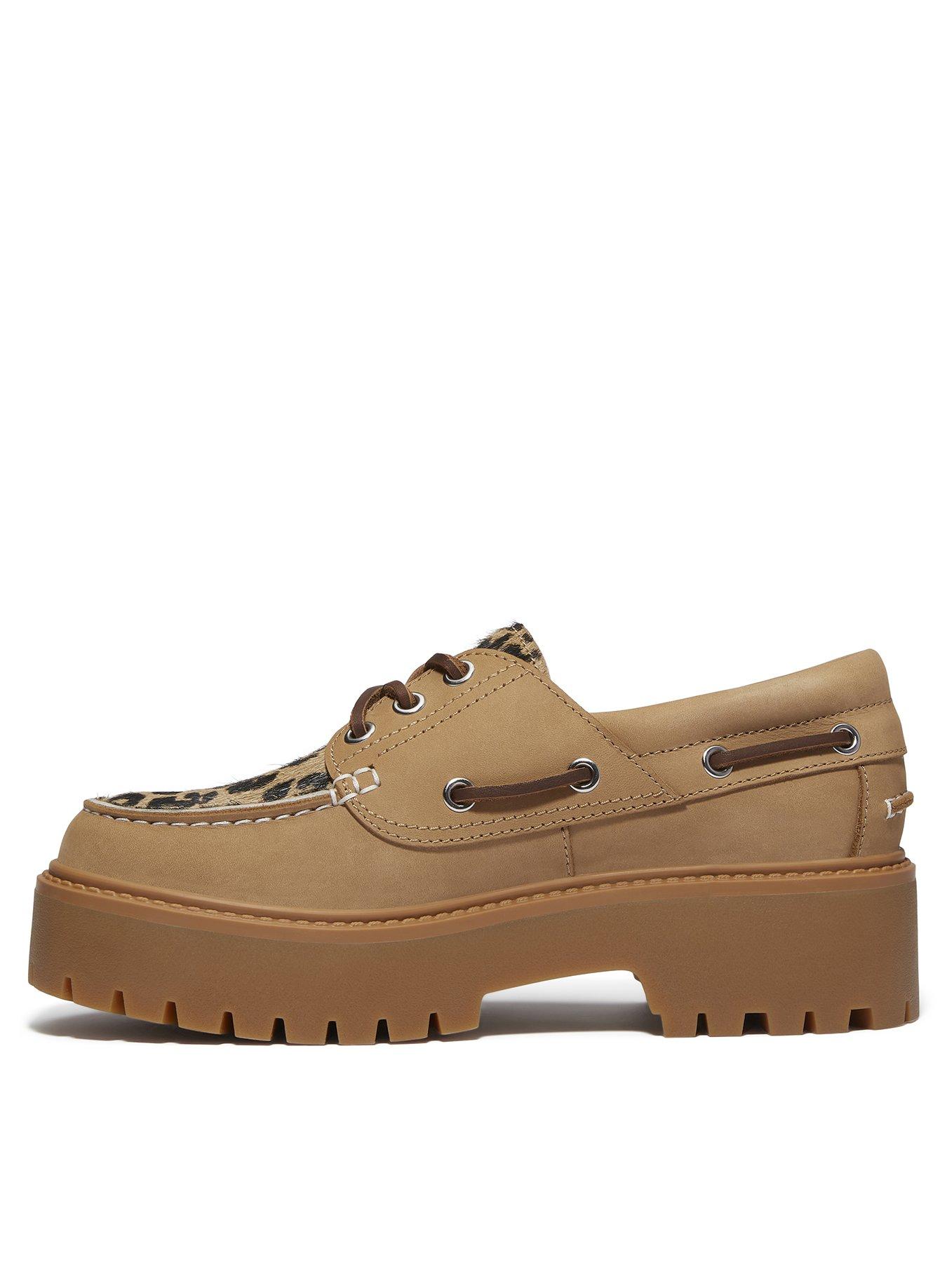 undefined Stone Street Boat Shoes - Beige