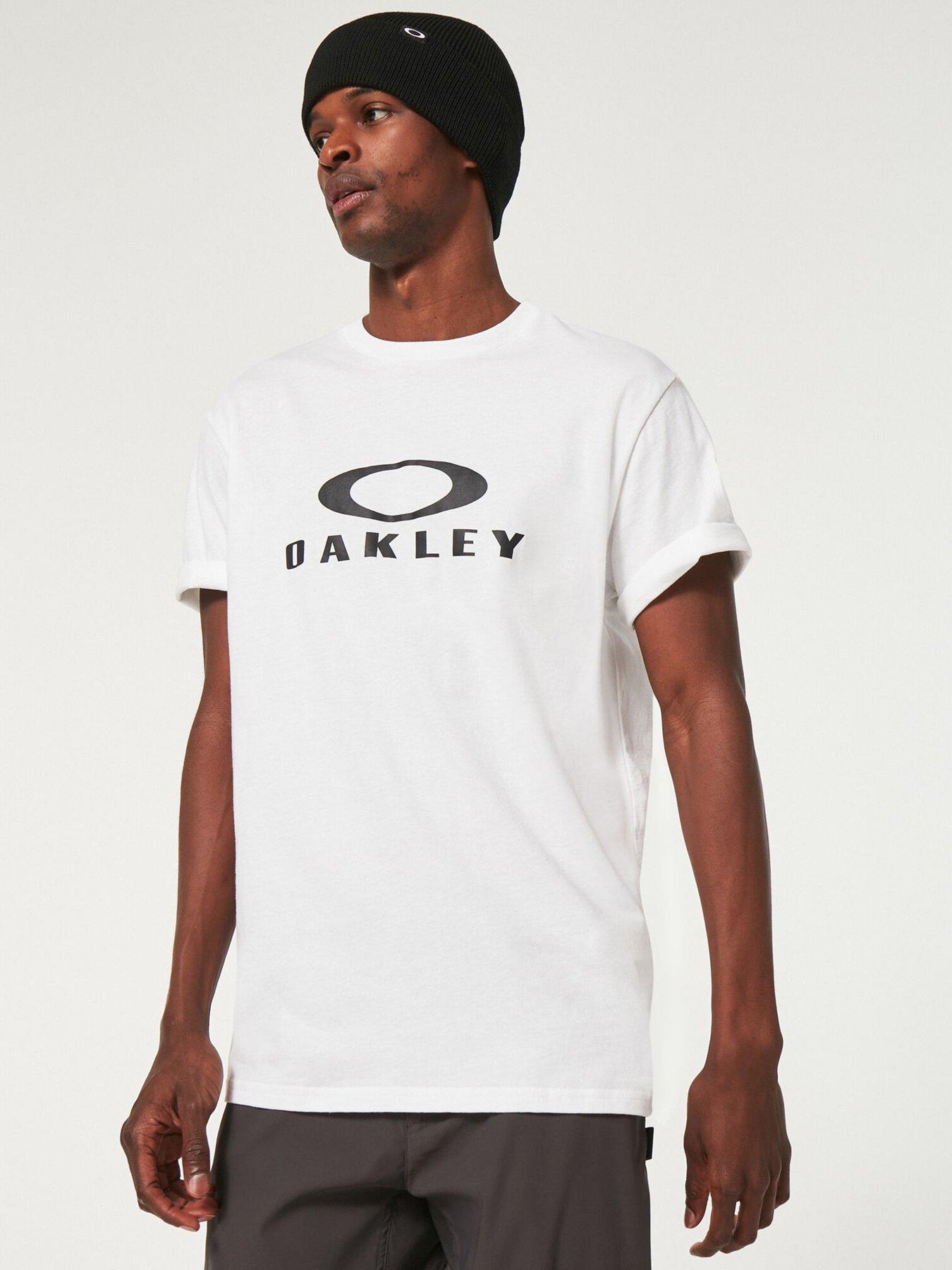 Oakley Mens O Bark 2.0 Short Sleeve T-Shirt - White