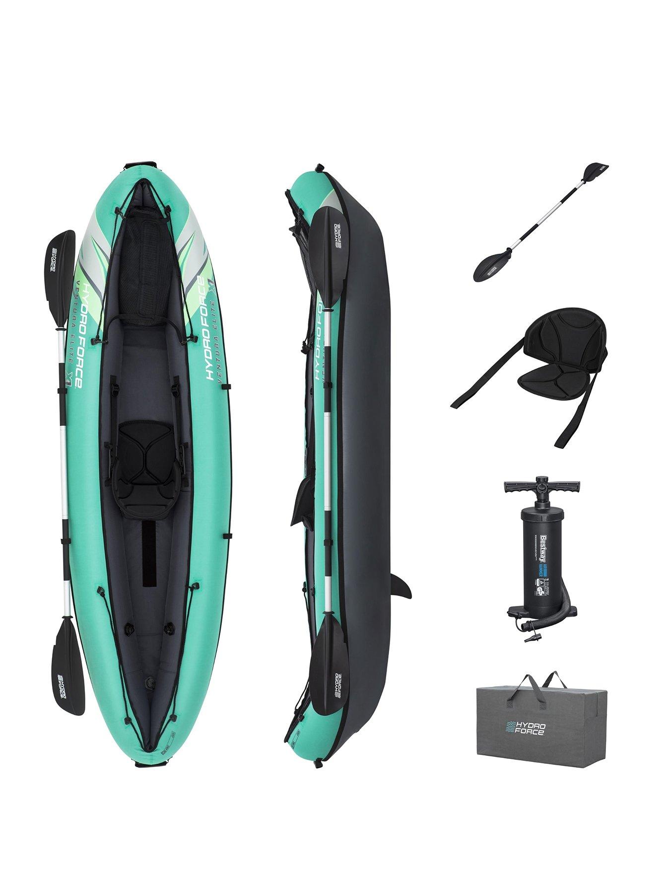 Image 1 of 7 of Bestway Hydro-Force Ventura Elite X1 Kayak, 1 Person Inflatable Kayak Set