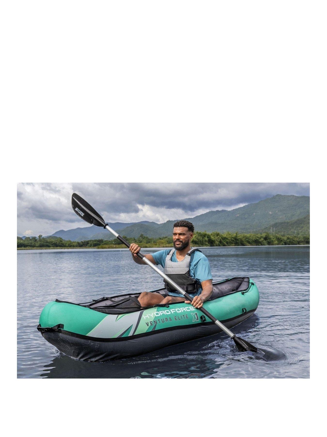 Image 2 of 7 of Bestway Hydro-Force Ventura Elite X1 Kayak, 1 Person Inflatable Kayak Set