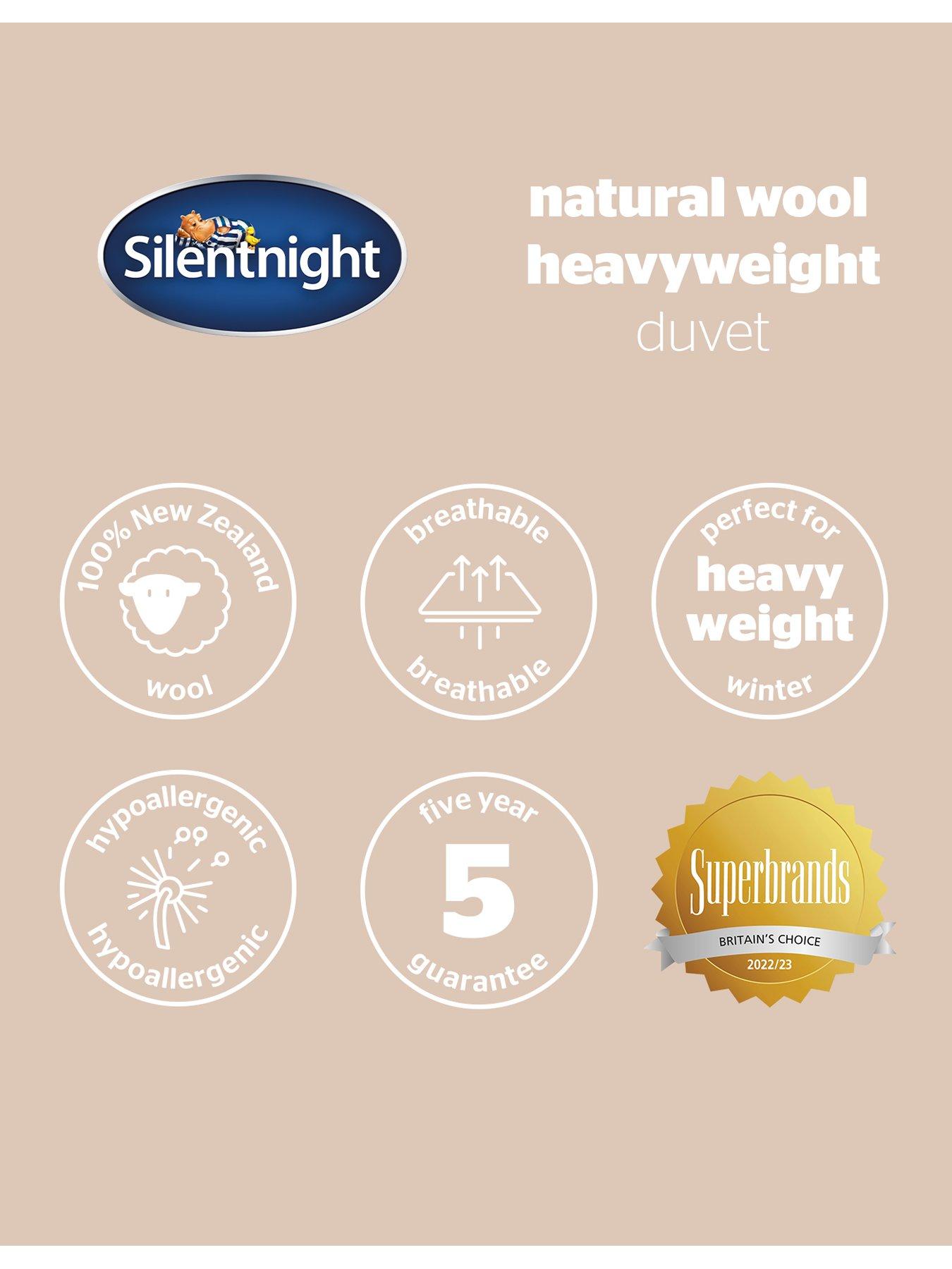 Image 7 of 7 of Silentnight Luxury Natural Wool Heavyweight Duvet