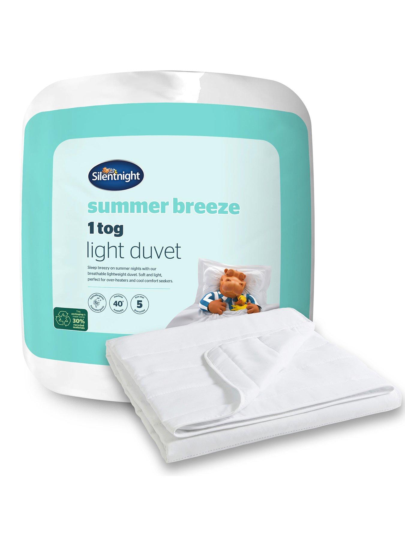 Product photograph of Silentnight Summer Breeze 1 Tog Duvet from very.co.uk