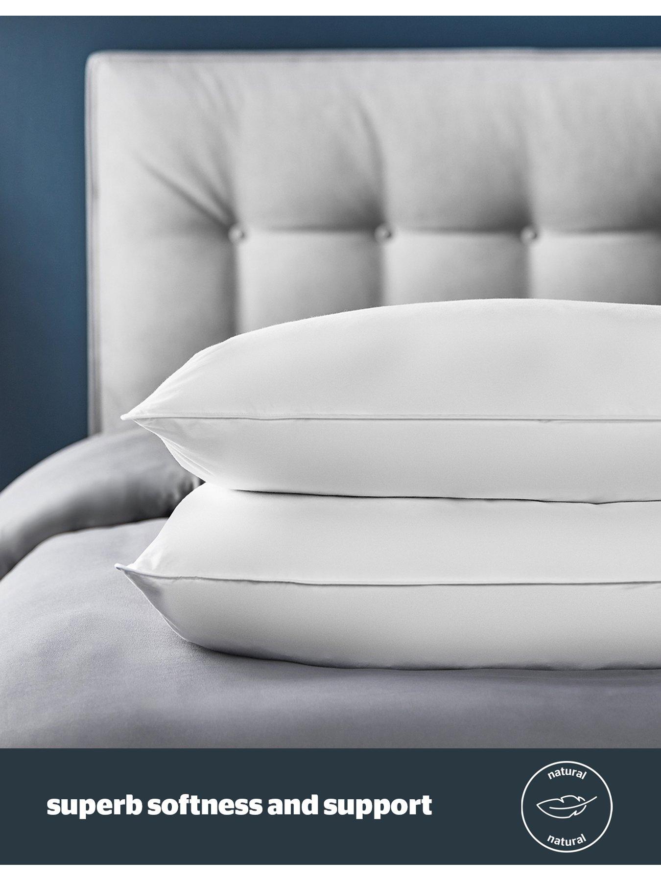 Silentnight Duck Feather And Down Anti Allergy Pillow - 2 Pack