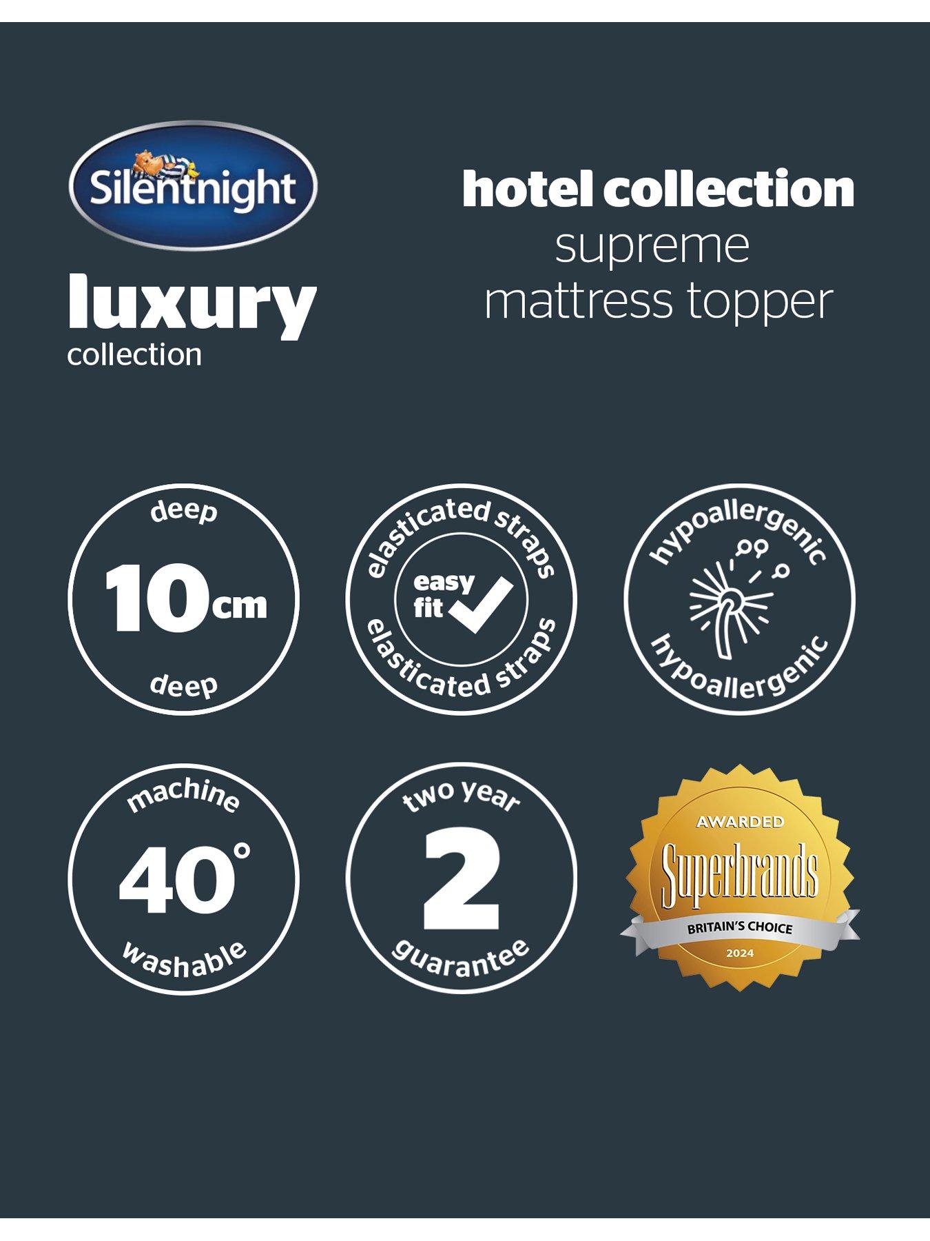 Image 7 of 7 of Silentnight Luxury Supreme Hotel Collection Extra Deep Mattress Topper