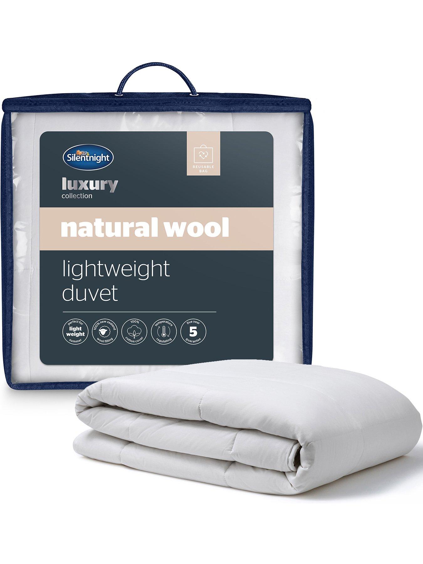 Silentnight Naturals Collection Lightweight Wool Duvet