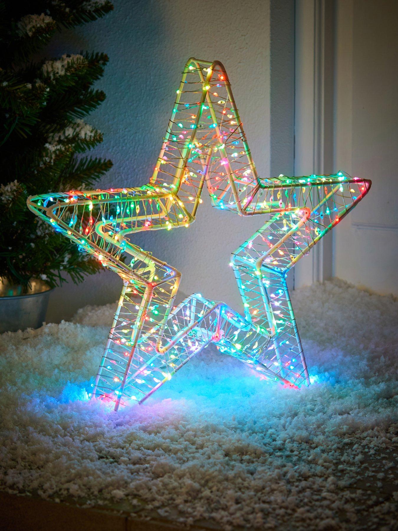 Very Home 3D LED Indoor/Outdoor Star Christmas Light