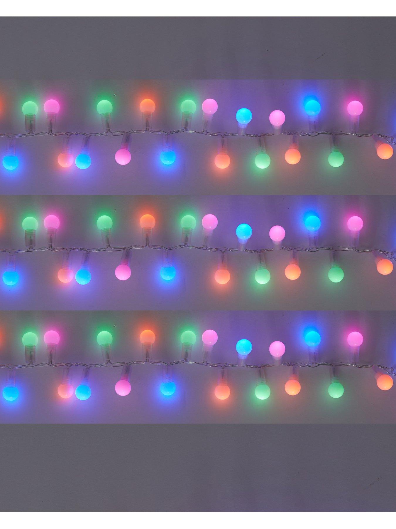 Image 3 of 7 of Very Home 288 Pastel LED Cluster Ball Christmas&nbsp;Lights with 8 Functions