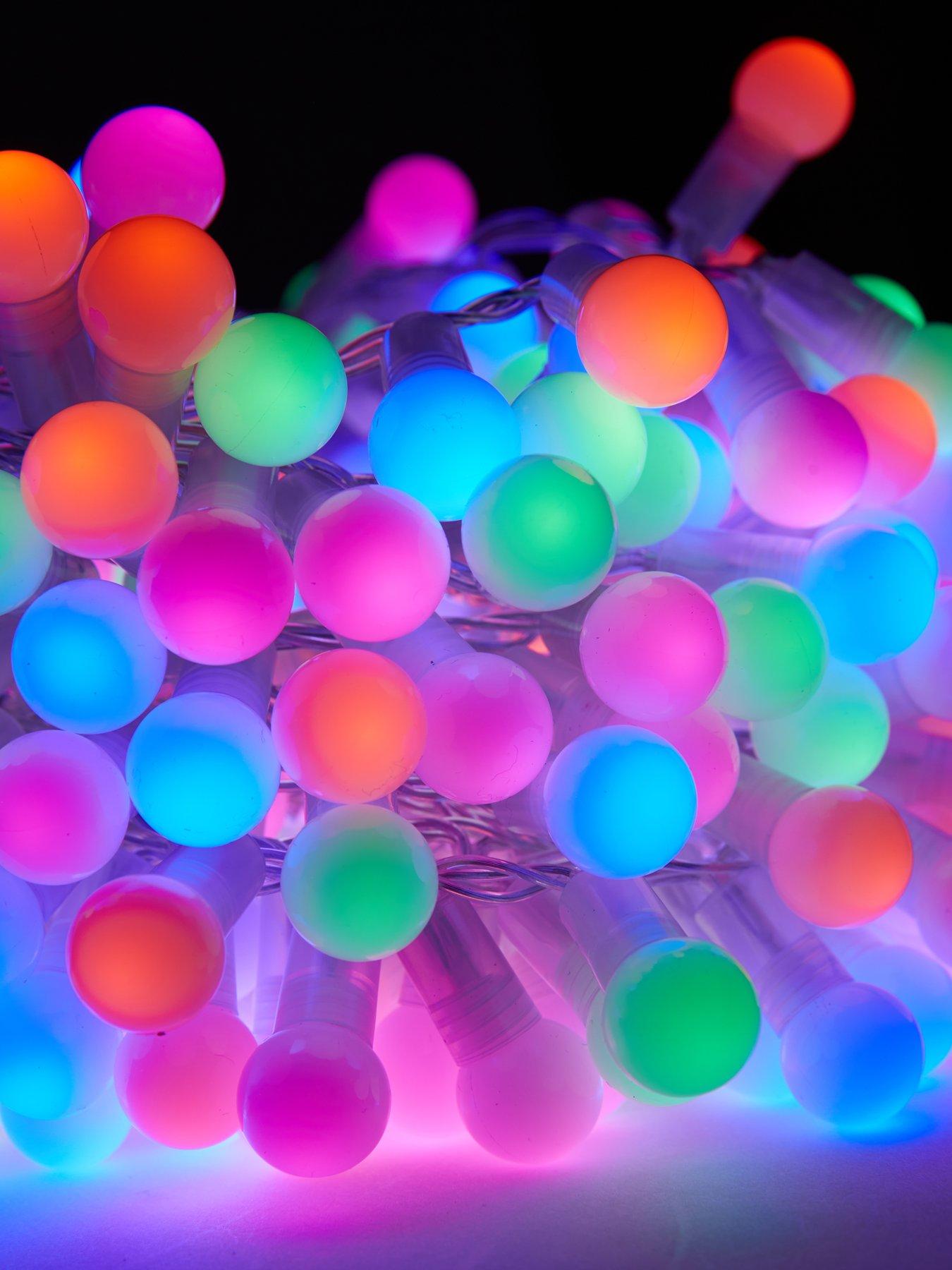 Image 6 of 7 of Very Home 288 Pastel LED Cluster Ball Christmas&nbsp;Lights with 8 Functions