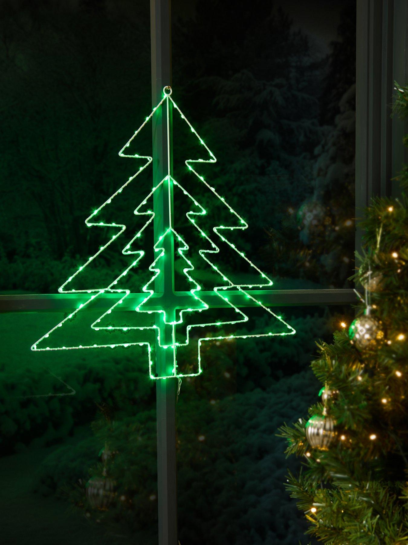 Very Home Christmas Tree Shaped Light with Chasing Function