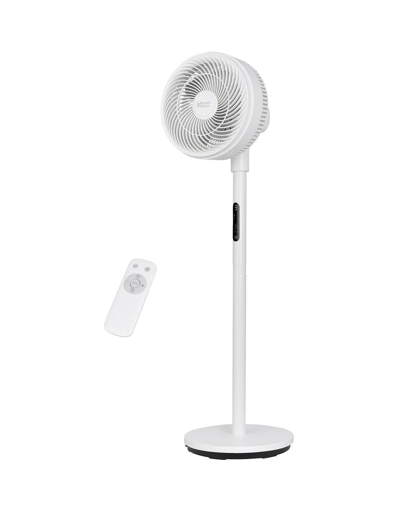 Russell Hobbs RHPCF825 8' Pedestal Circulator Fan in White