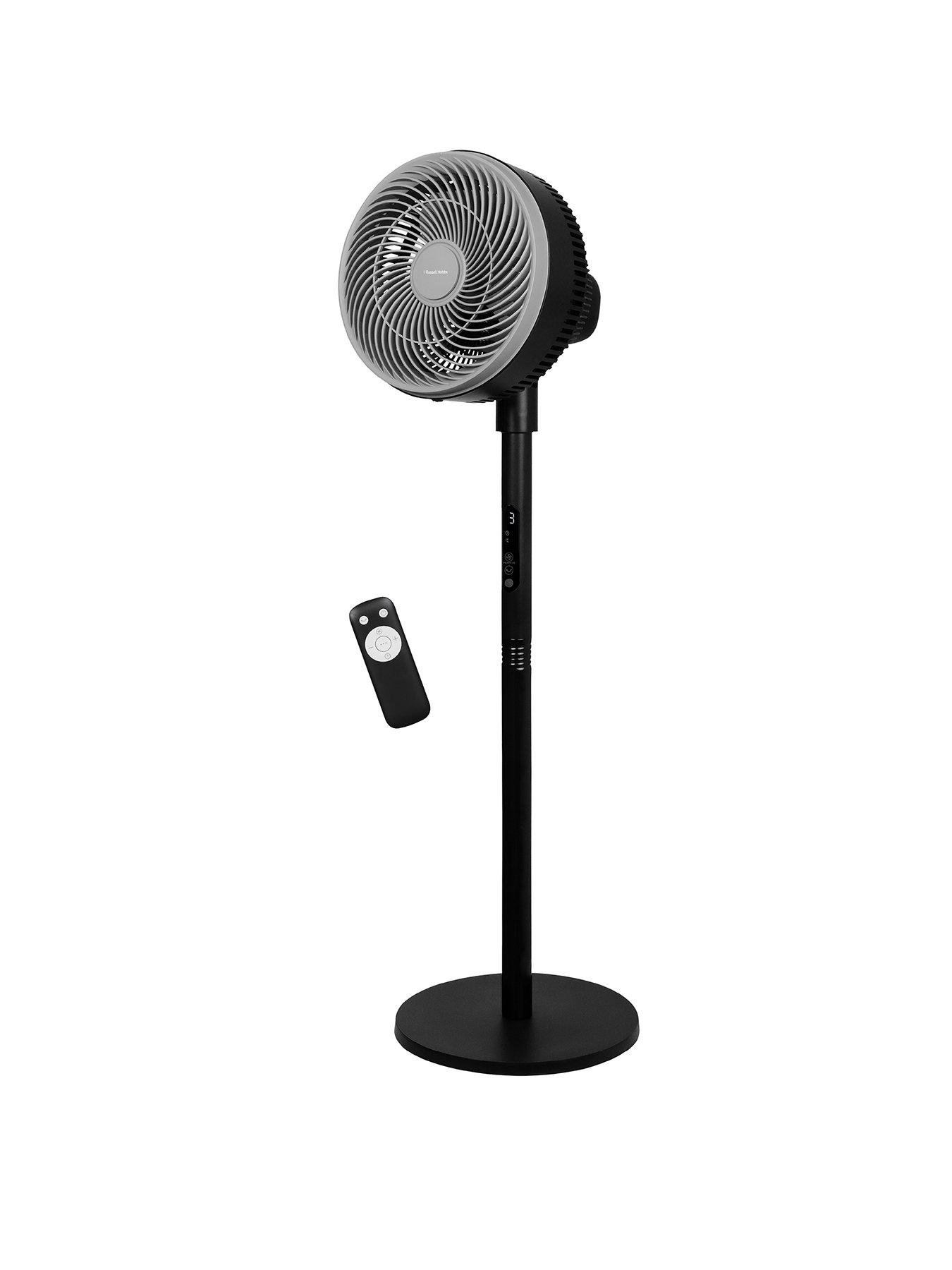 undefined RHPCF825B 8' Pedestal Circulator Fan in Black