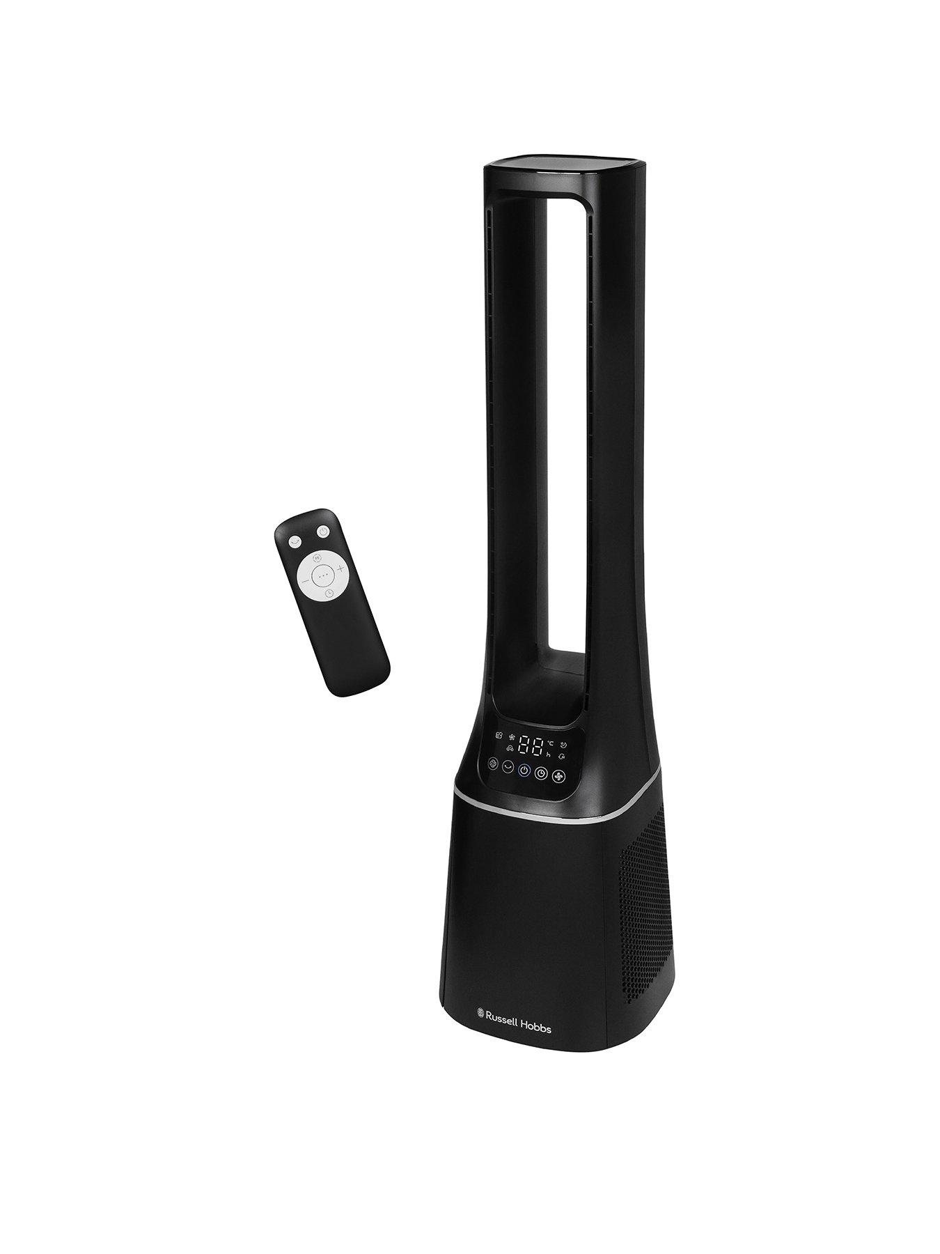 undefined RHBLDL12B 10 Speed Bladeless Fan in Black