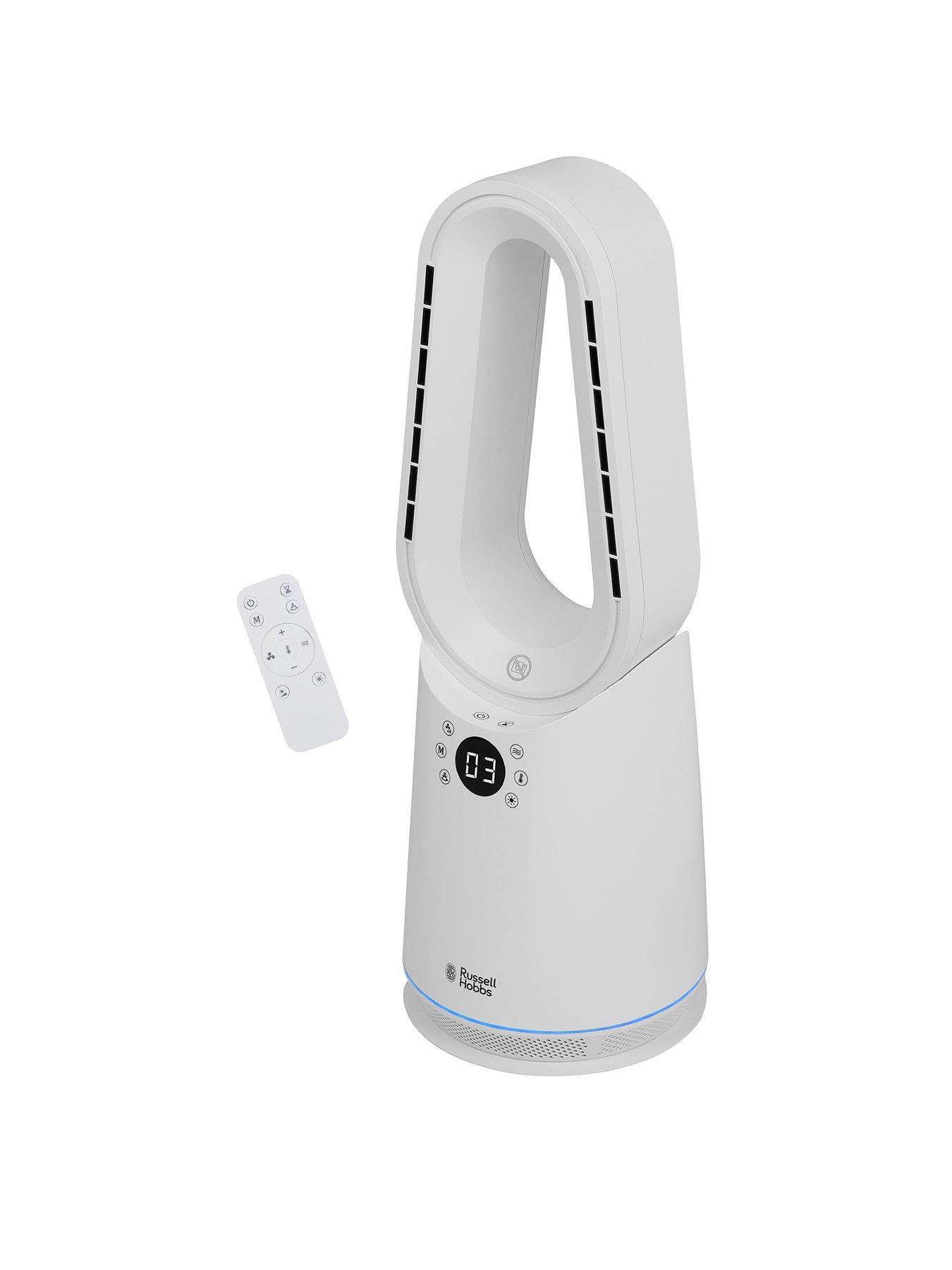 undefined RHCBLDL3IN1, Bladeless Heat and Cool Fan in White