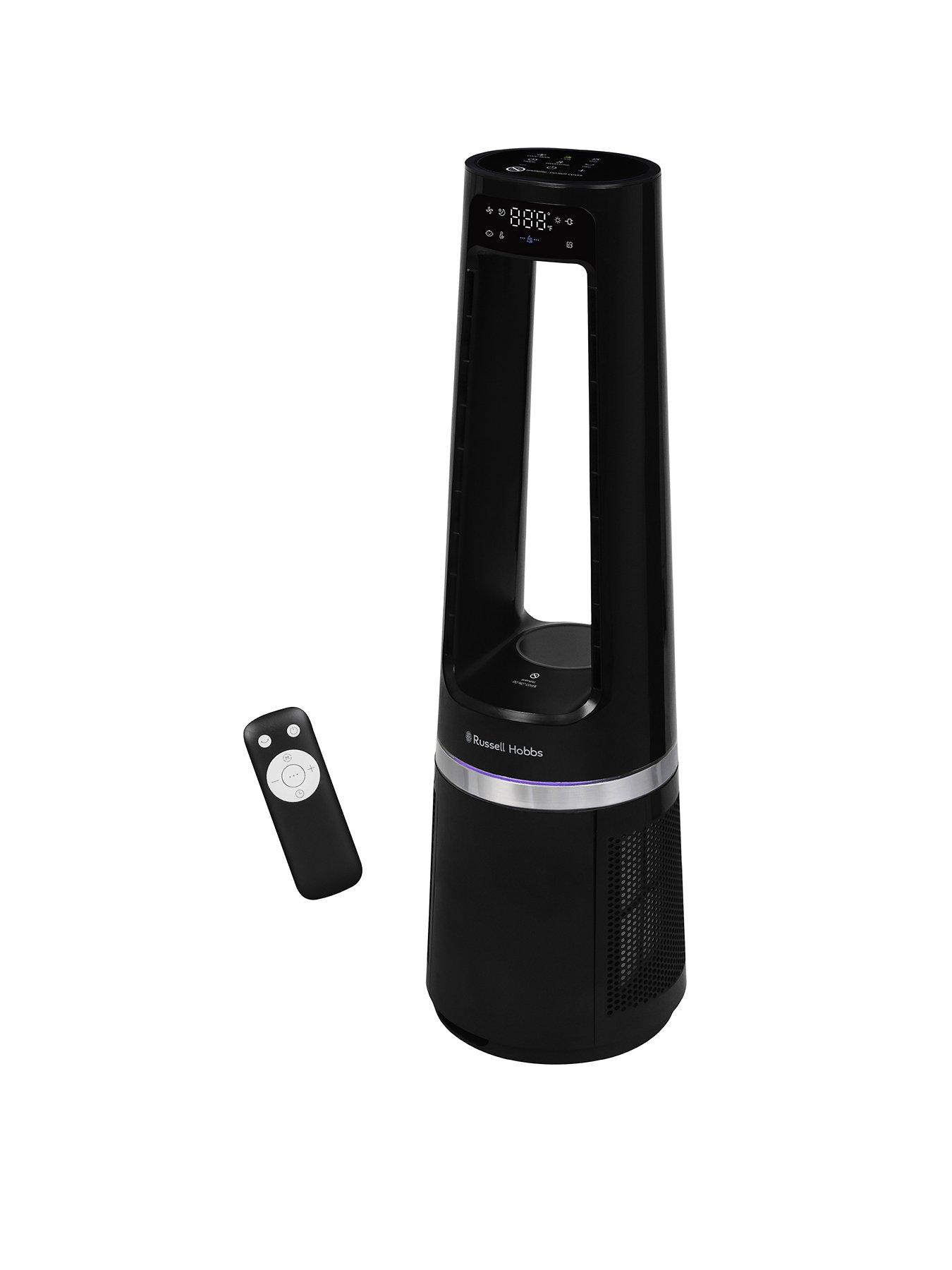 Russell Hobbs RHBLDL25B, Bladeless Cool and Heat in Black