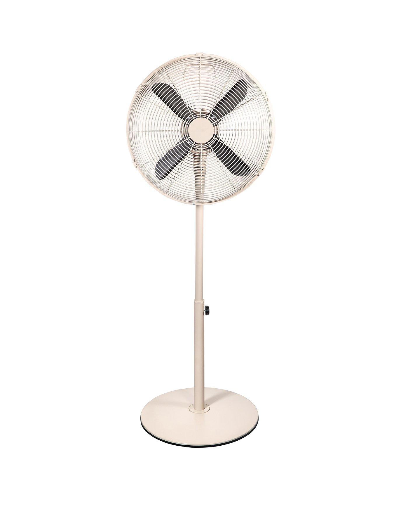 undefined RHMPF1601GR 16' Metal Pedestal Fan in Greige