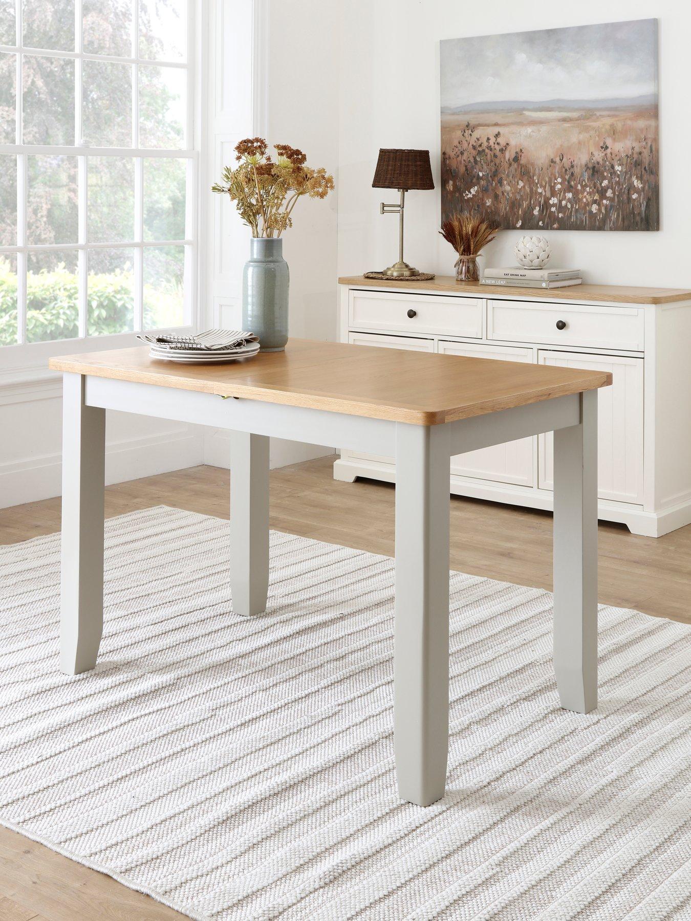 Image 1 of 6 of The Very Collection Malone 1.2m - 1.6m Extending Dining Table