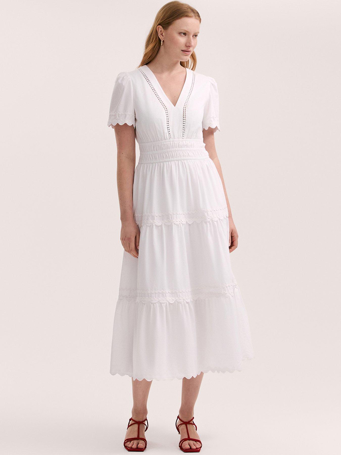 undefined Wren Dress - White
